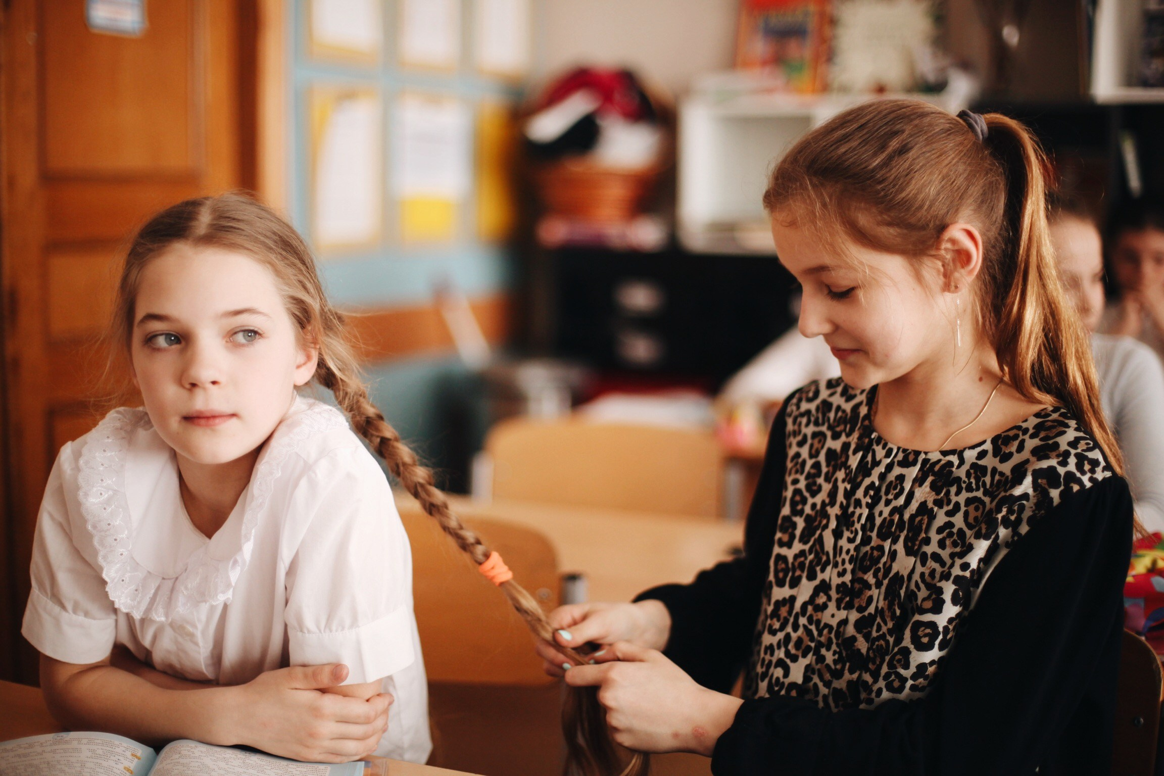 Школьные съемки. Ксения Плотникова