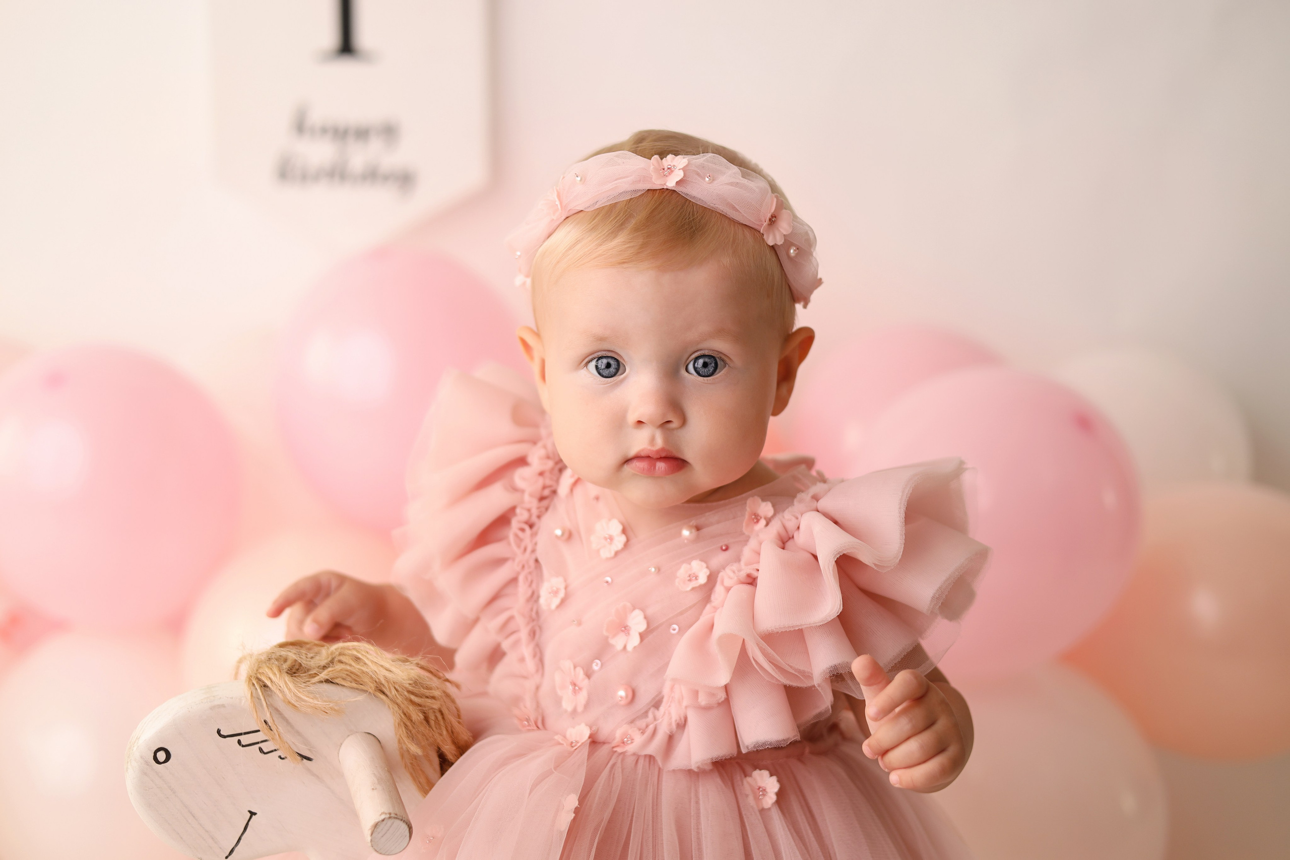 Ангелине 1 годик. Фотограф новорожденных Москва. Ньюборн фотограф Москва