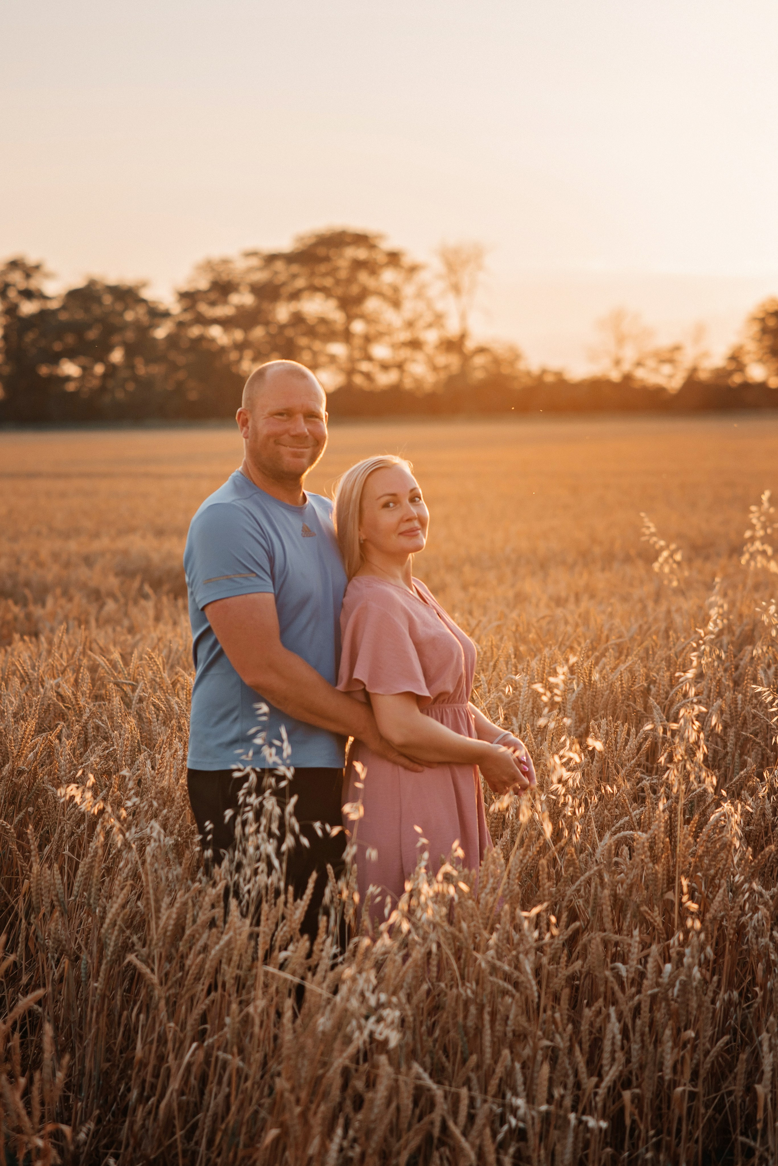 В пшенице всей семьей. Детский и семейный фотограф выпускной альбом Приморско-Ахтарск