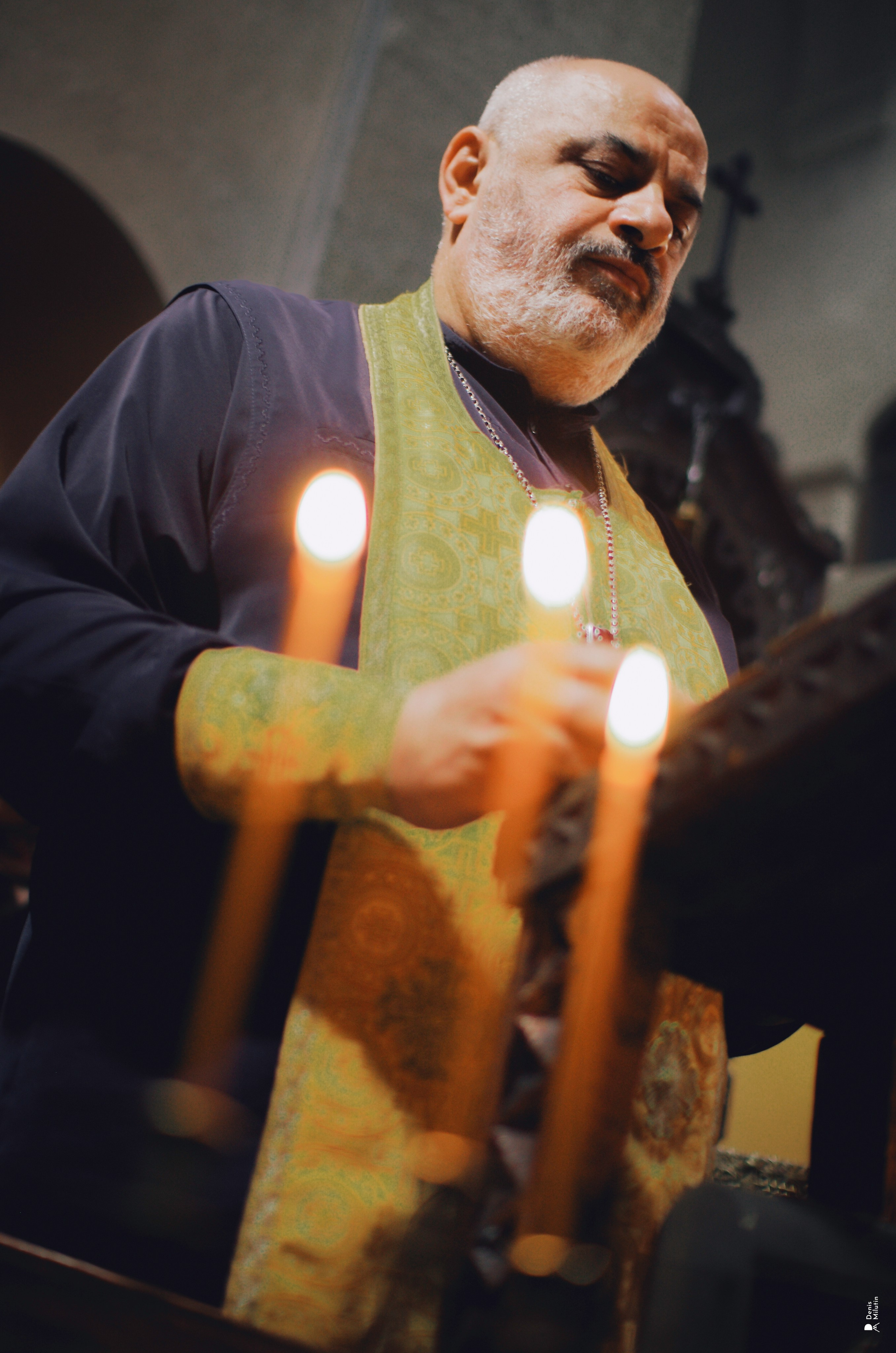 Крещение Сенаки. Портретный фотограф Денис Милютин