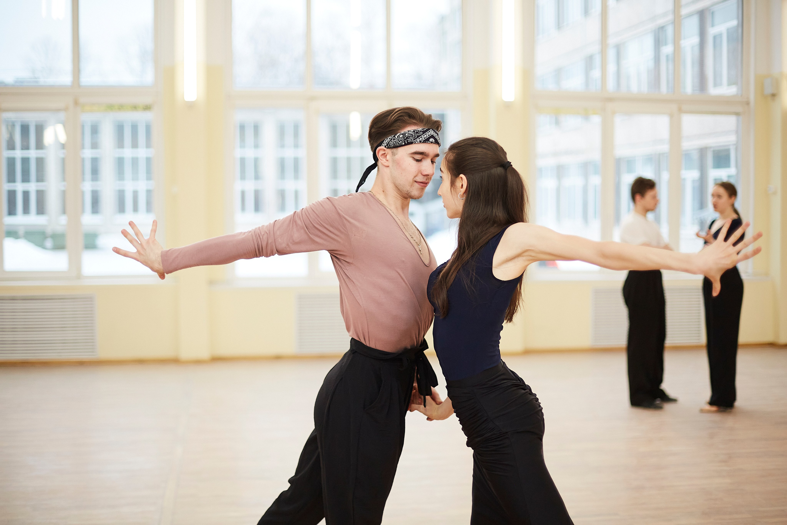 Тренировка в школе спортивных бальных танцев TangoChaCha. Анастасия Зобнинá — фотограф в Санкт-Петербурге/СПб