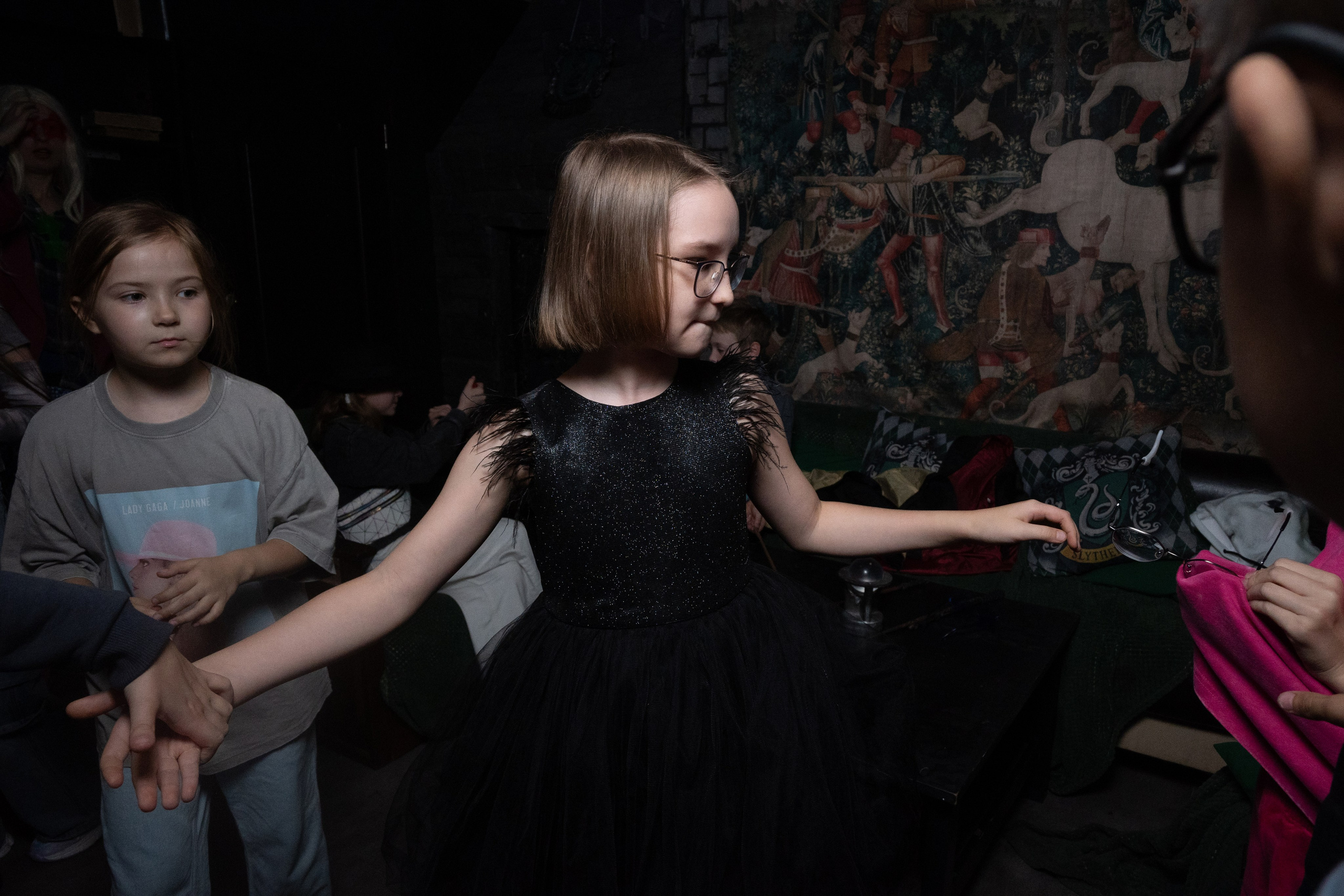 День рождения ребенка в «Подземелье Слизерин». Фотограф мероприятий в Москве