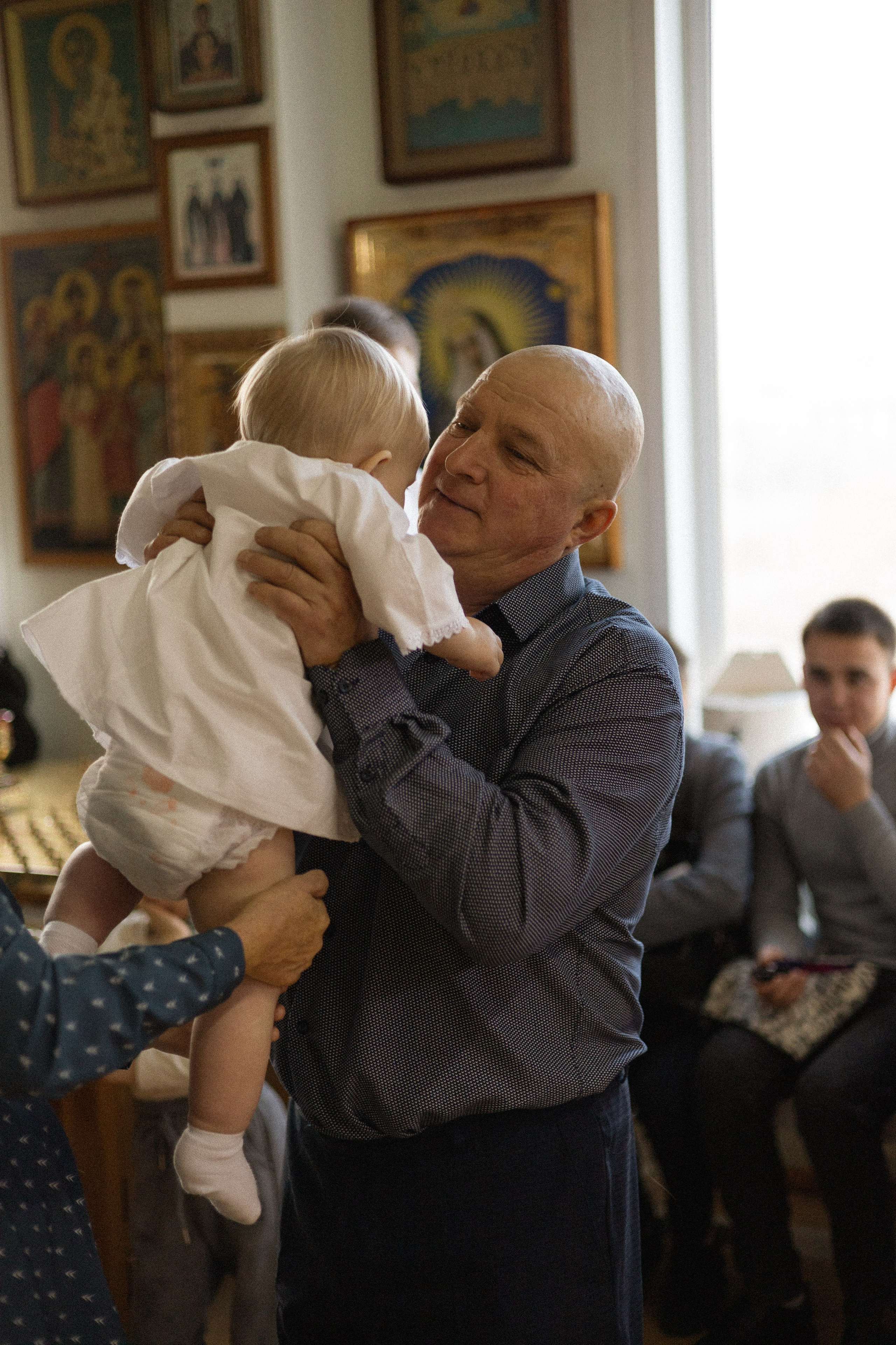 Крещение Лёвы. Фотограф в г. Чита