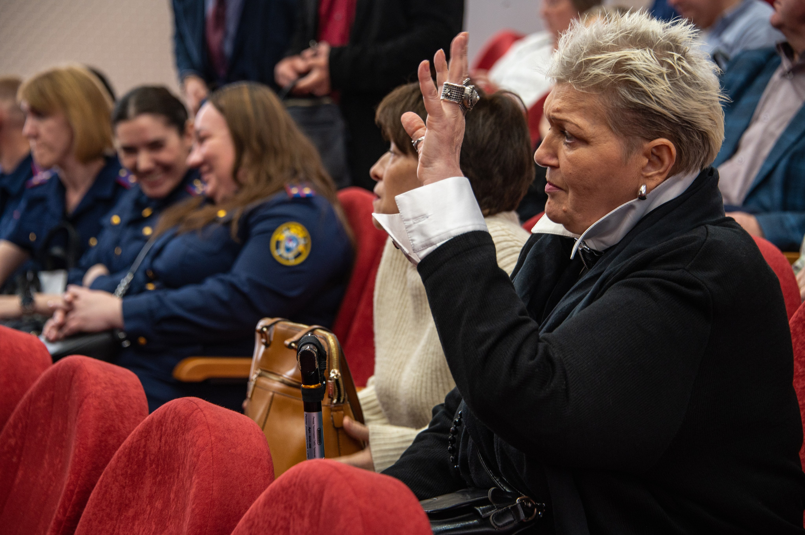 Предпремьерный показ фильма «Гардемарины. Война». Фотограф Роман Адлер