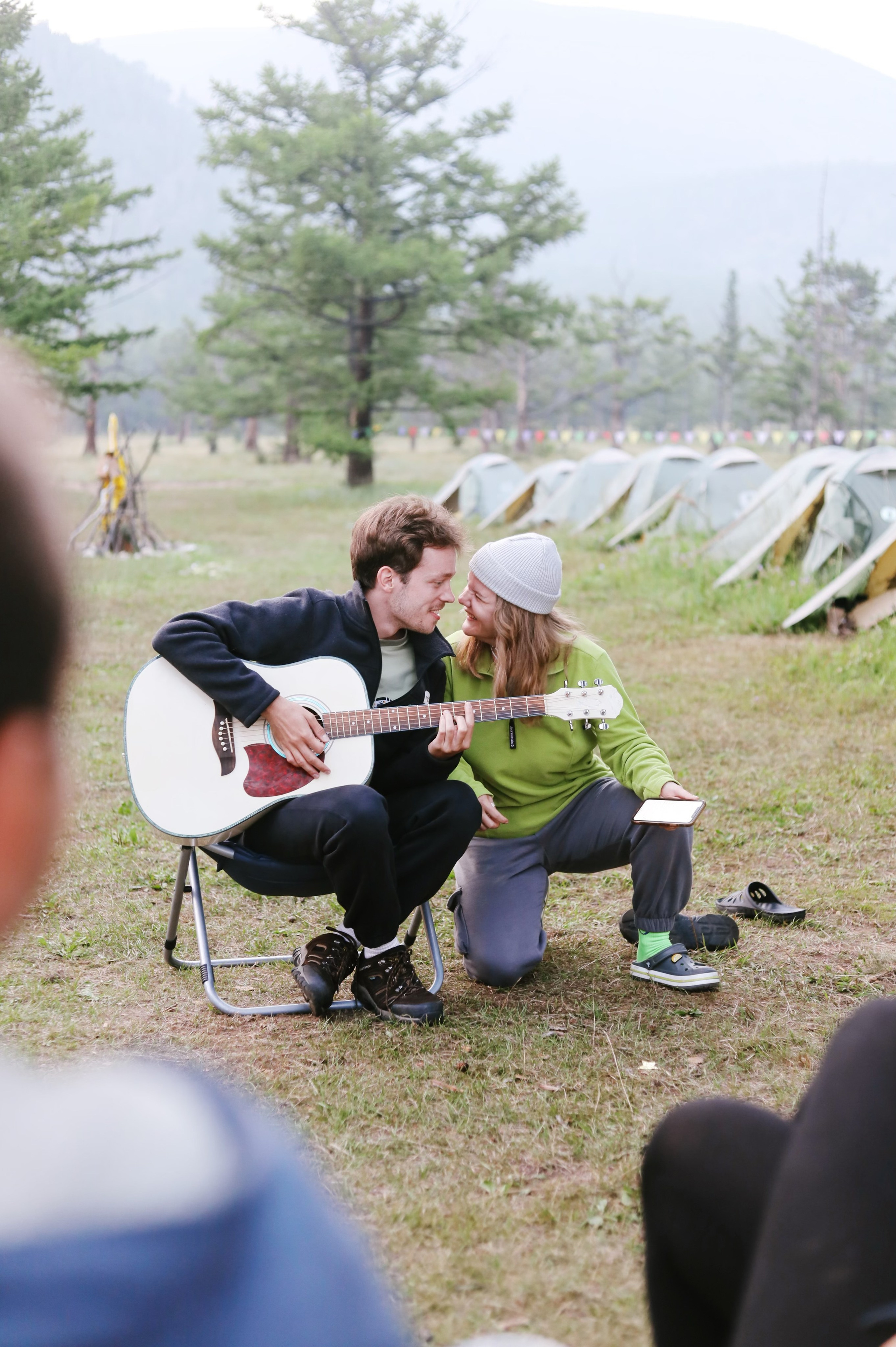 Лето 2024 / палатки. 1642 — первый лагерь для взрослых на Байкале