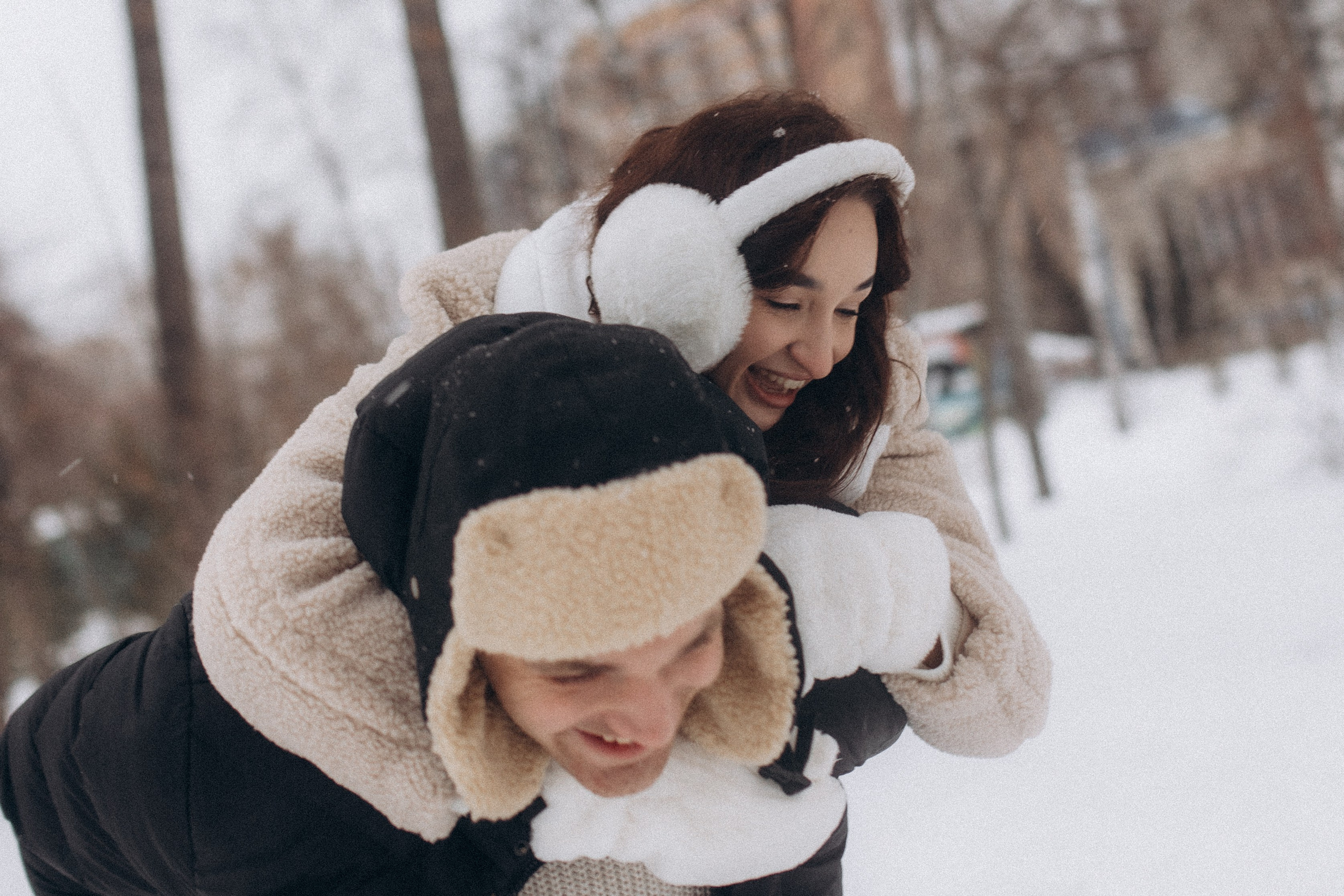 Зимняя история любви. Семейный фотограф lifestyle в Новосибирске Елена Шпилевая