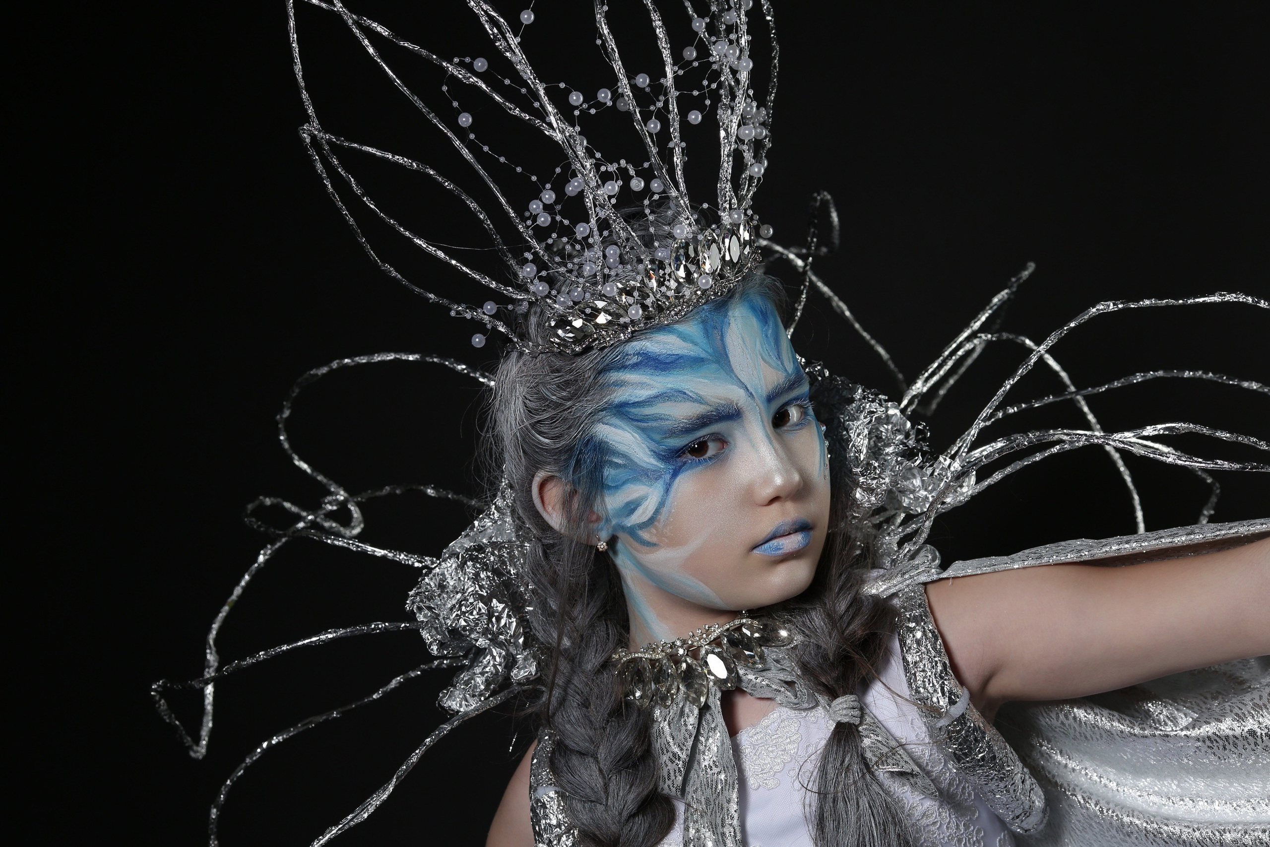 Фотосессия в стиле «Снежная королева». Профессиональный фотограф Алена Александрова