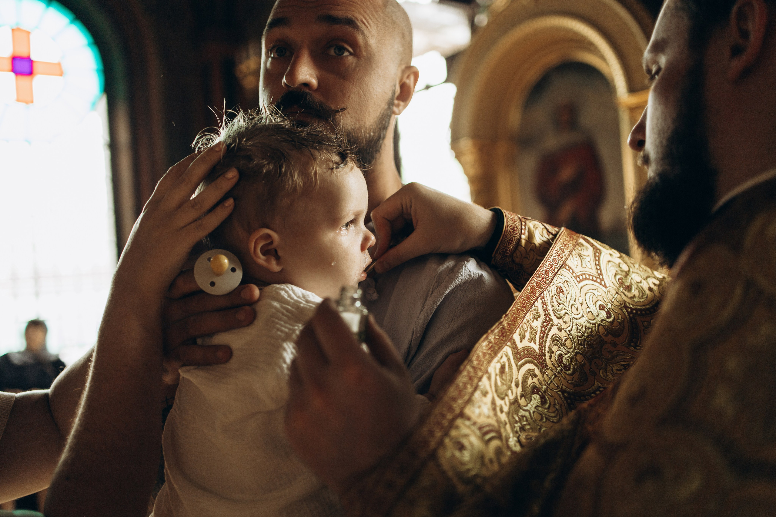 Таинство крещения Матвея. Самый теплый фотограф в Краснодаре Рябоконь Ксения