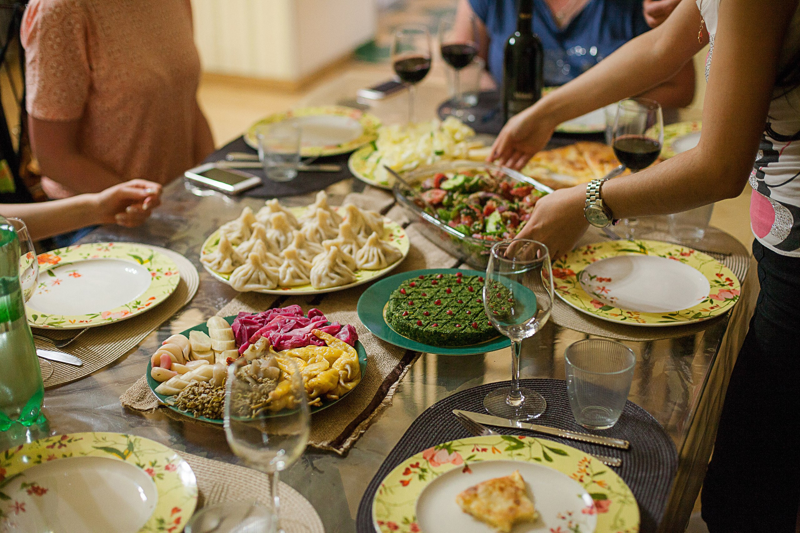 Master Class Georgian Cuisine. Фотограф-портретист Евгения Синкевич в Риге и Европе