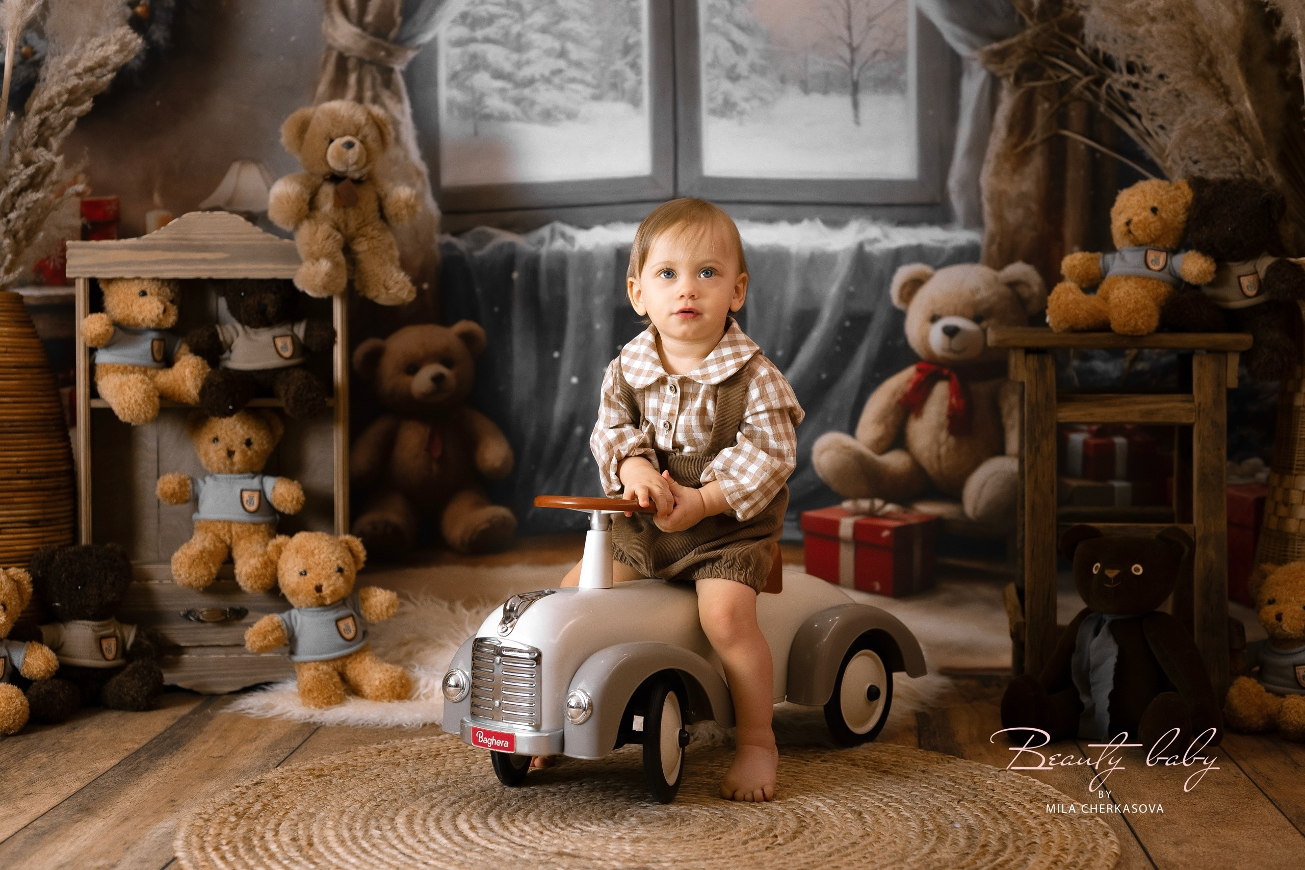 Зимняя Открытка. Семейный и детский фотограф в Красноярске Мила Черкасова