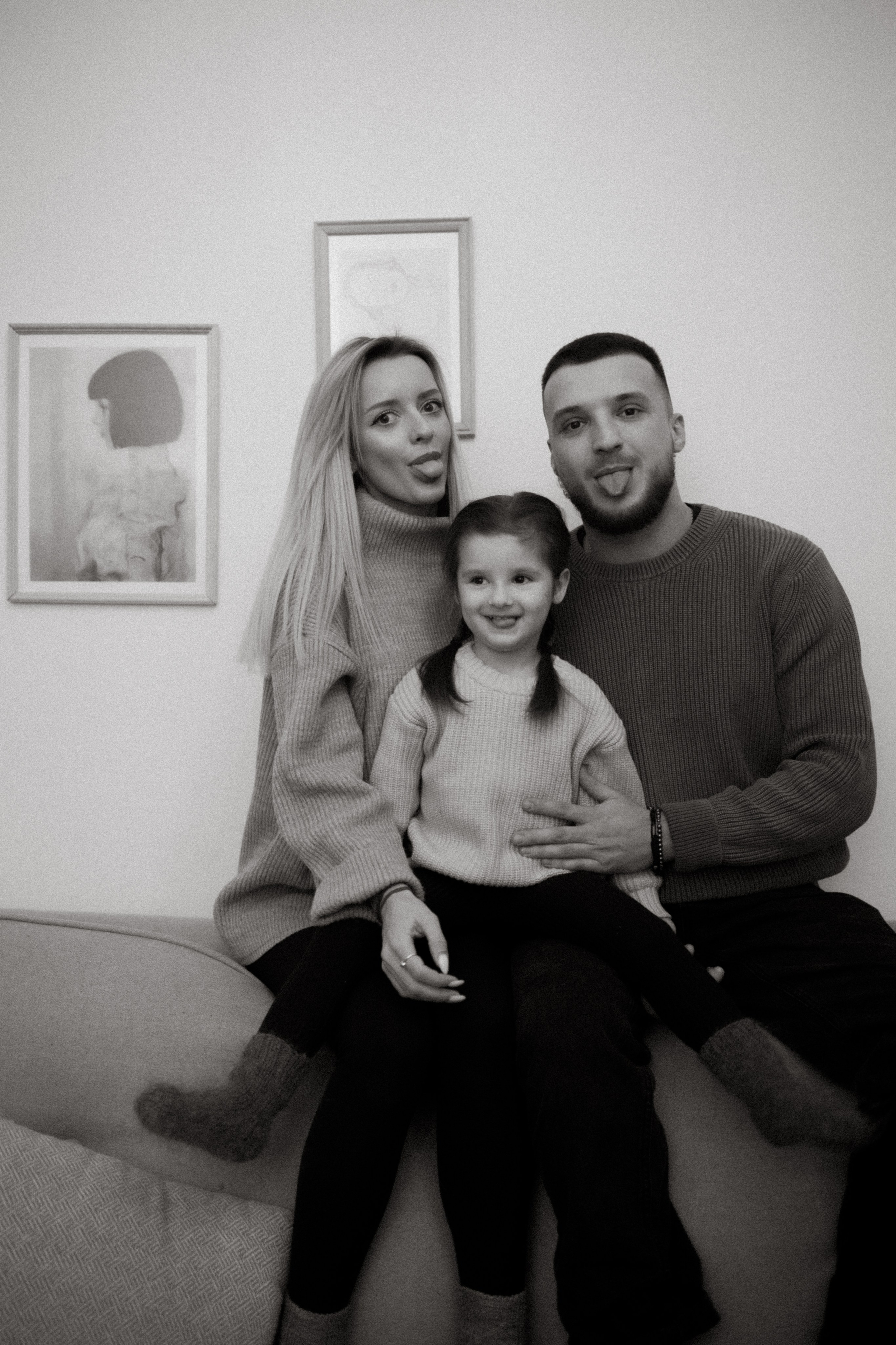 Женя + Алина + Ариана. Семейный и детский фотограф Юлия Шох