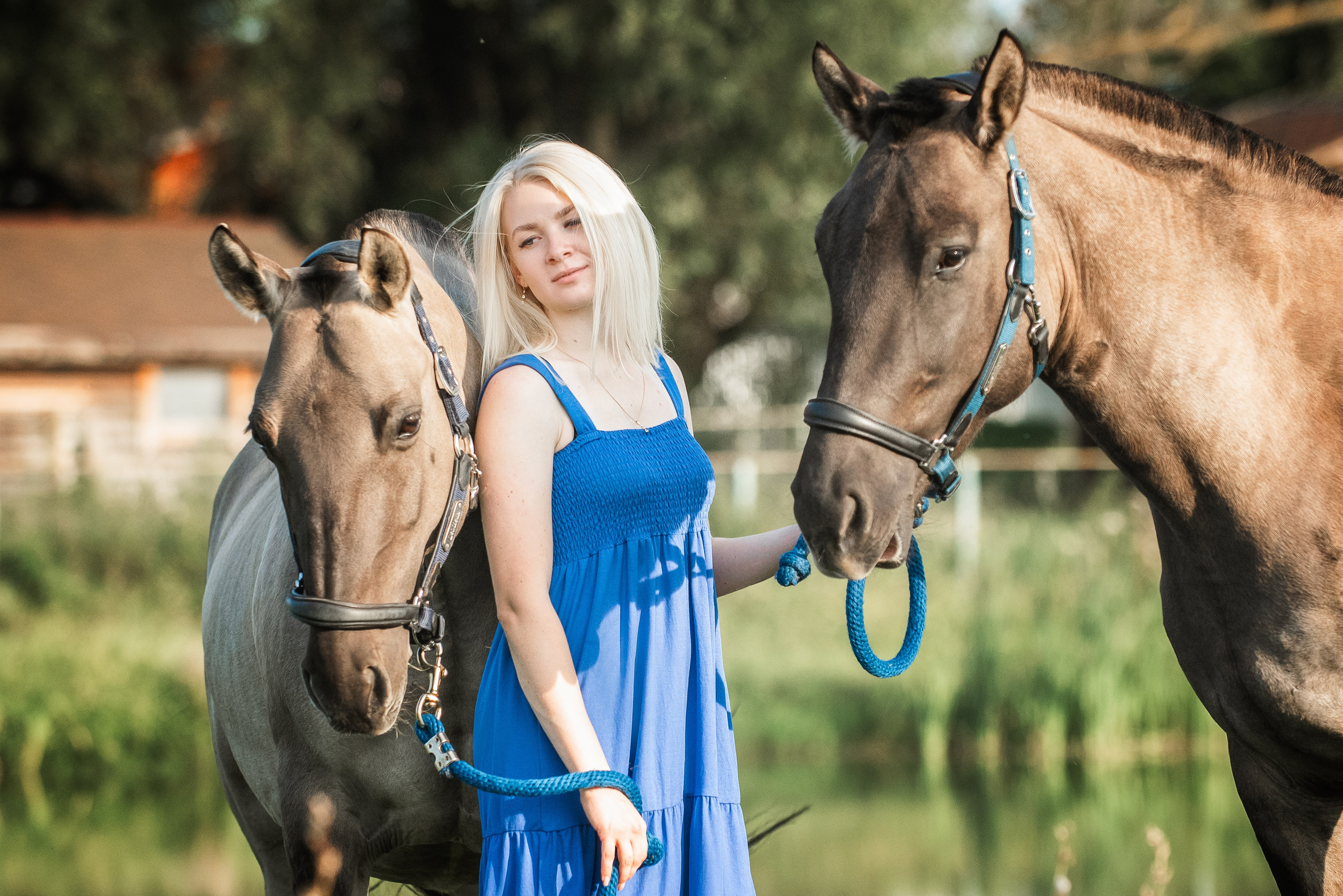Катя SedlaMSK и Кася с Габи. Конный фотограф Куракина Дарья • Фотосессии с лошадьми