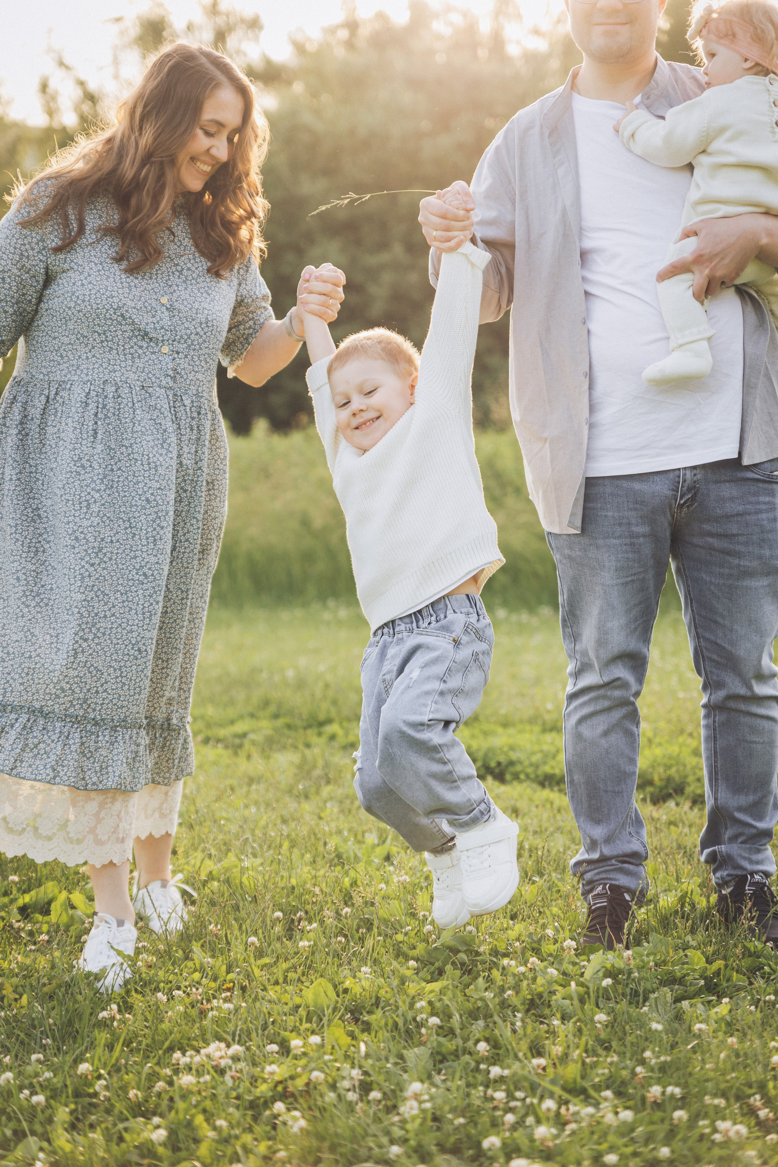 Ольга, Саша, Андрюша, Настюша. Семейный фотограф В Москве Александра Дейкун