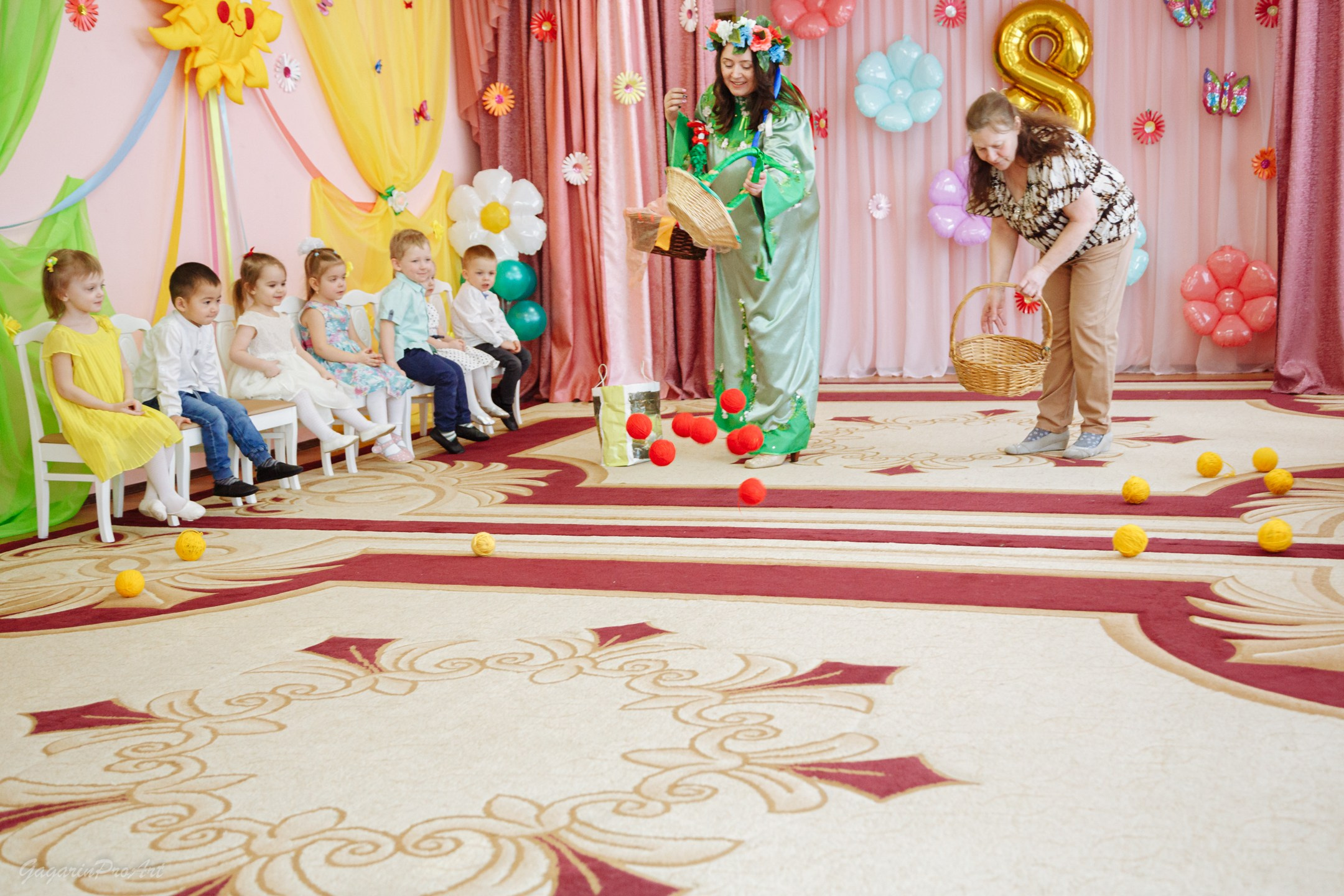 Репортаж в саду на утренник. GagarinProArt