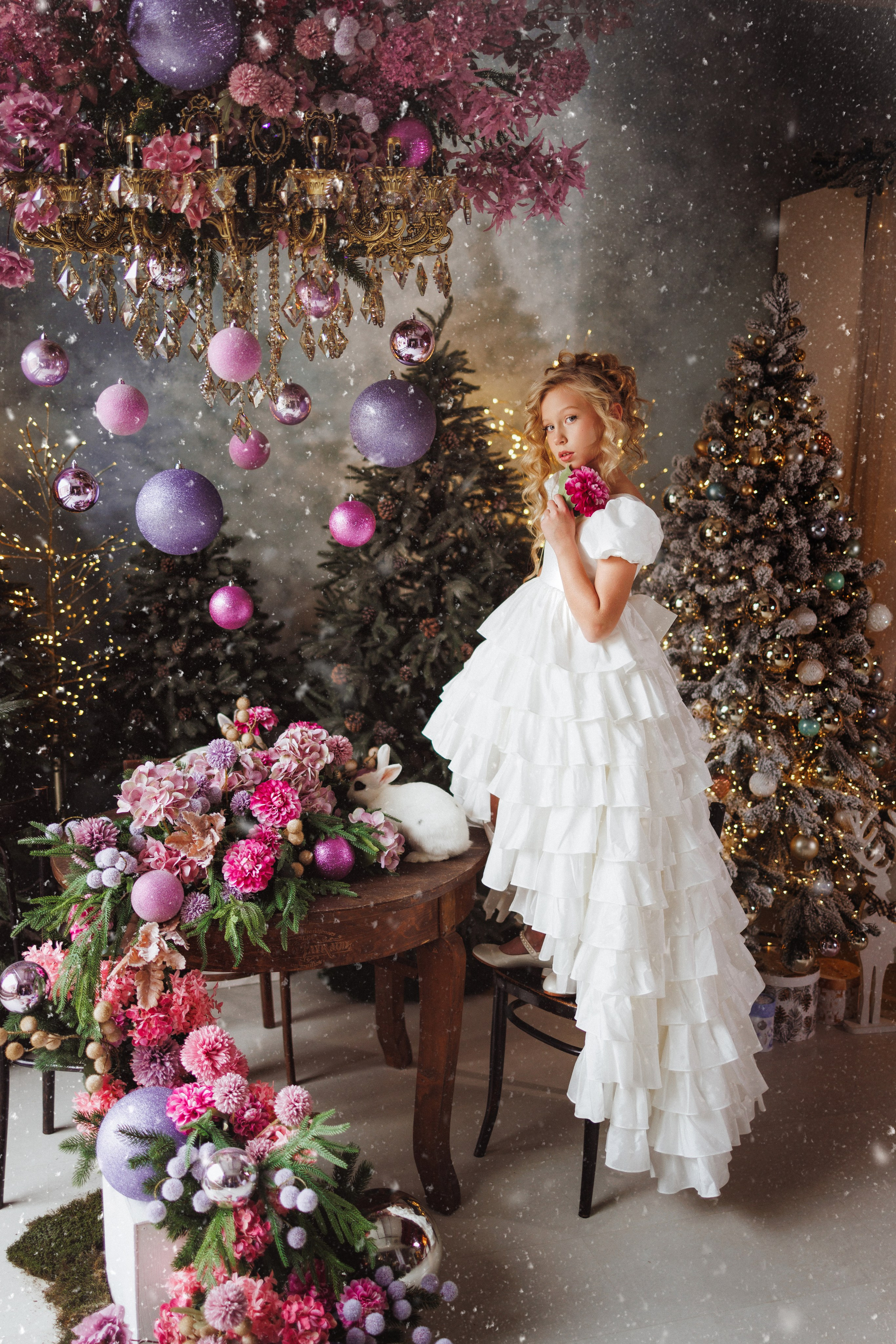 Новогодняя фотосессия в фотостудии «Океан», город Краснодар. Семейный и детский фотограф в Краснодаре Анна Трашкова