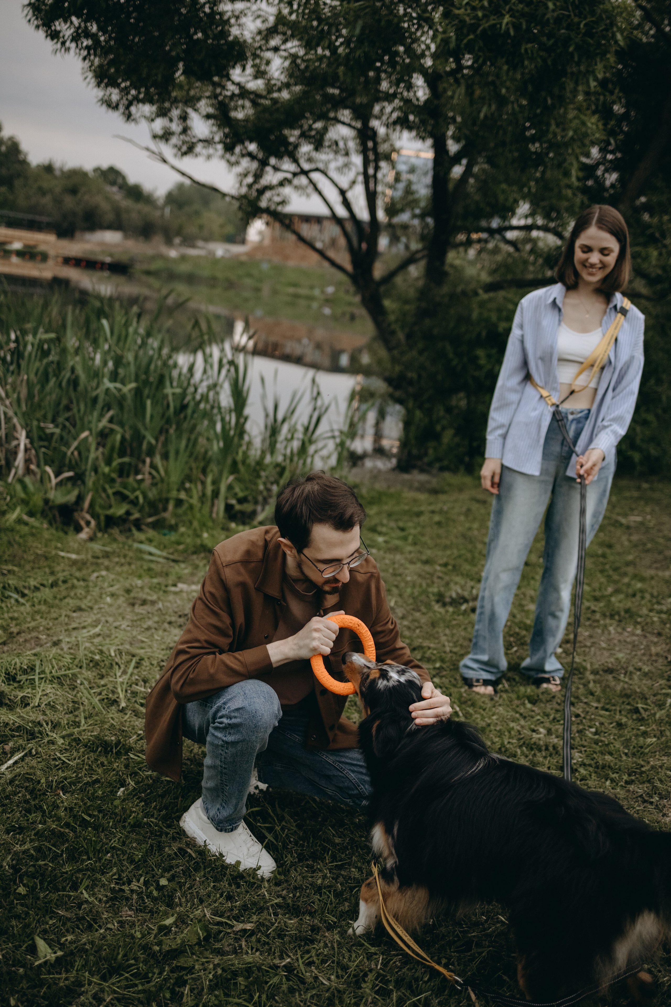 Настя, Никита и их Гром и Мяу. Фотограф — Анималист | Санкт-Петербург