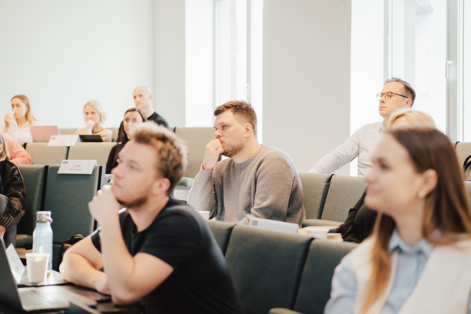 ISM. Dado Van Peteghem Visit. Photographer in Vilnius