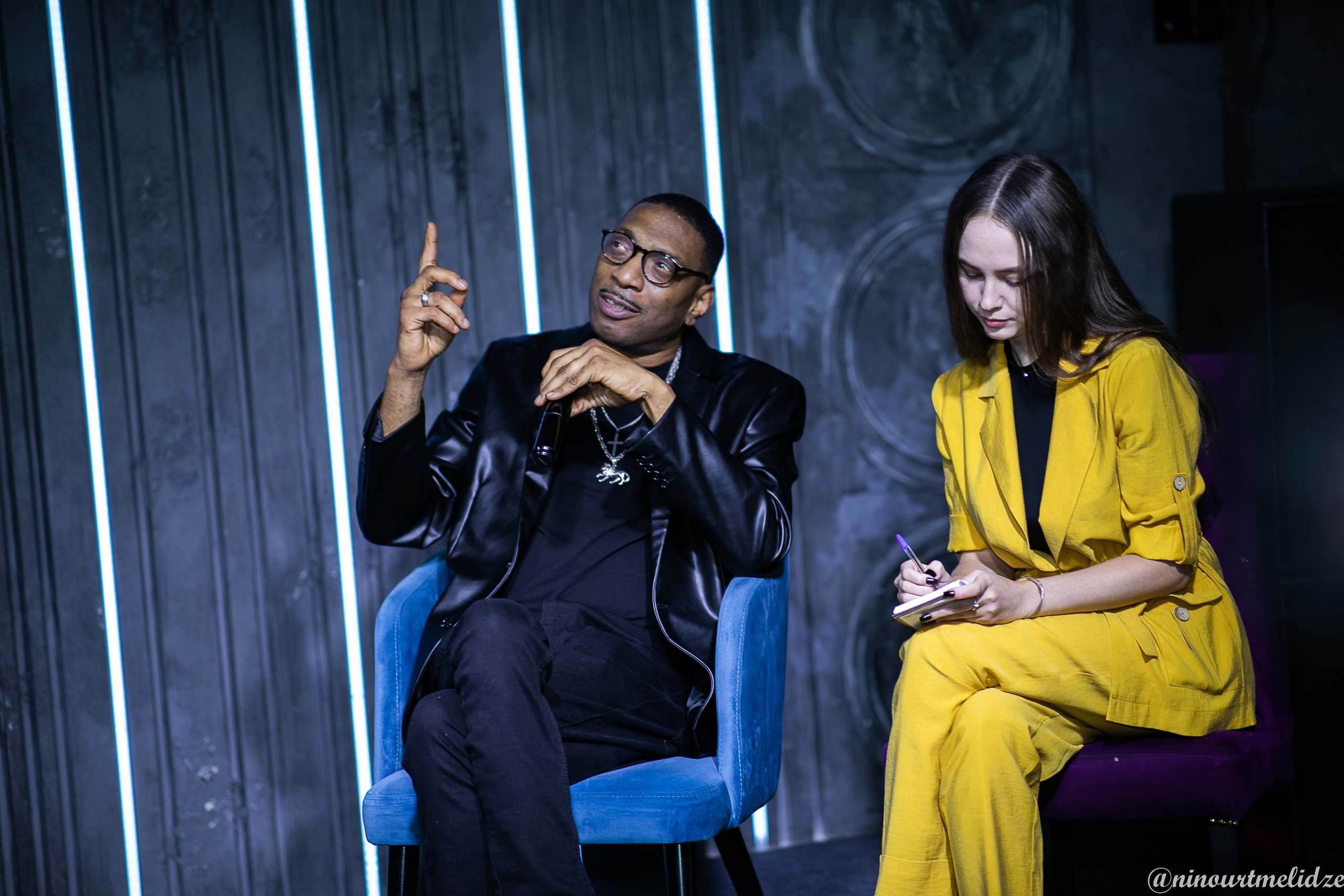 Пресс конференция Kevin Maccoy. Art photographer Nino