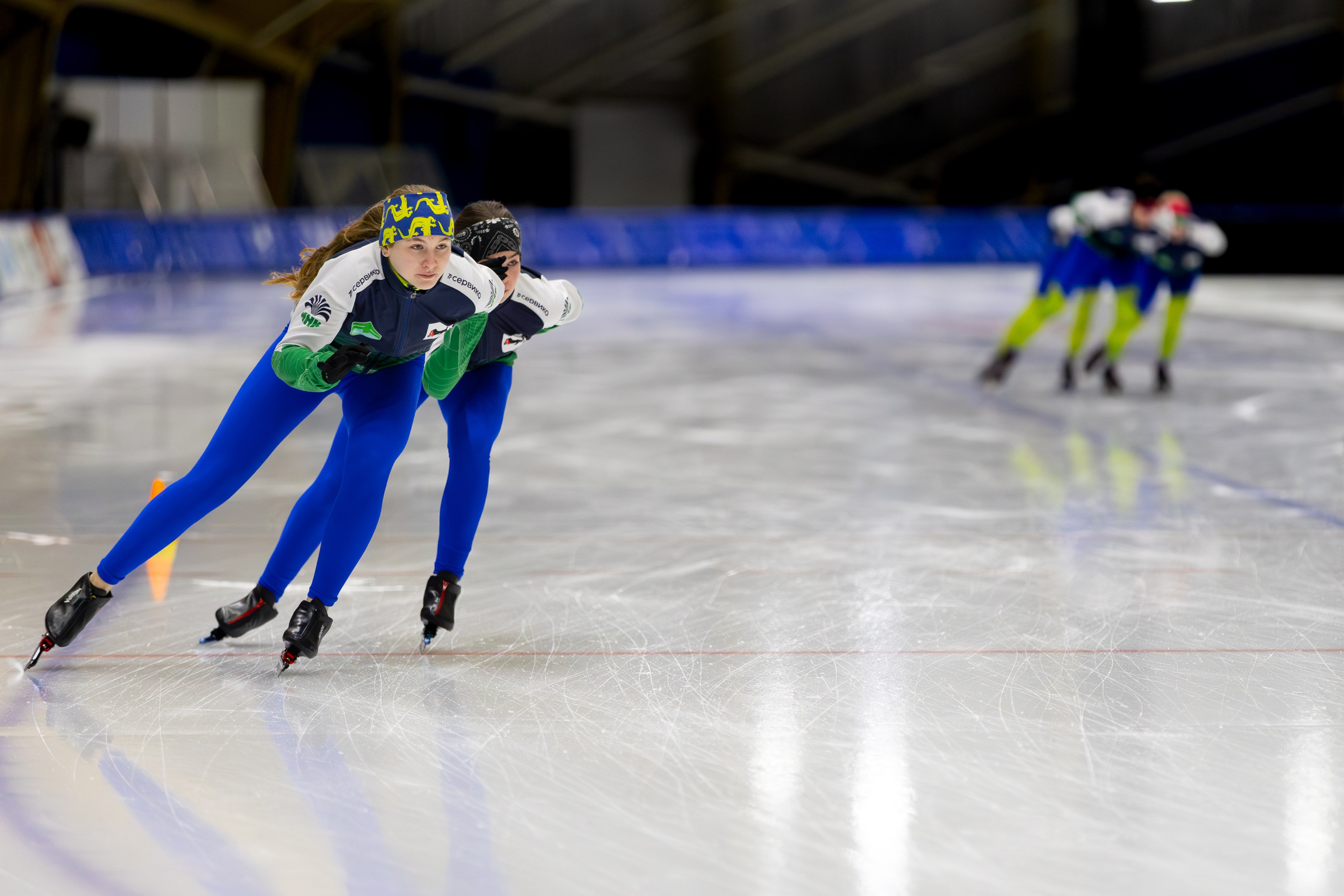 Тренировки. Конькобежный спорт. Иркутск, 2026. Спортивная съемка Мария Царфати