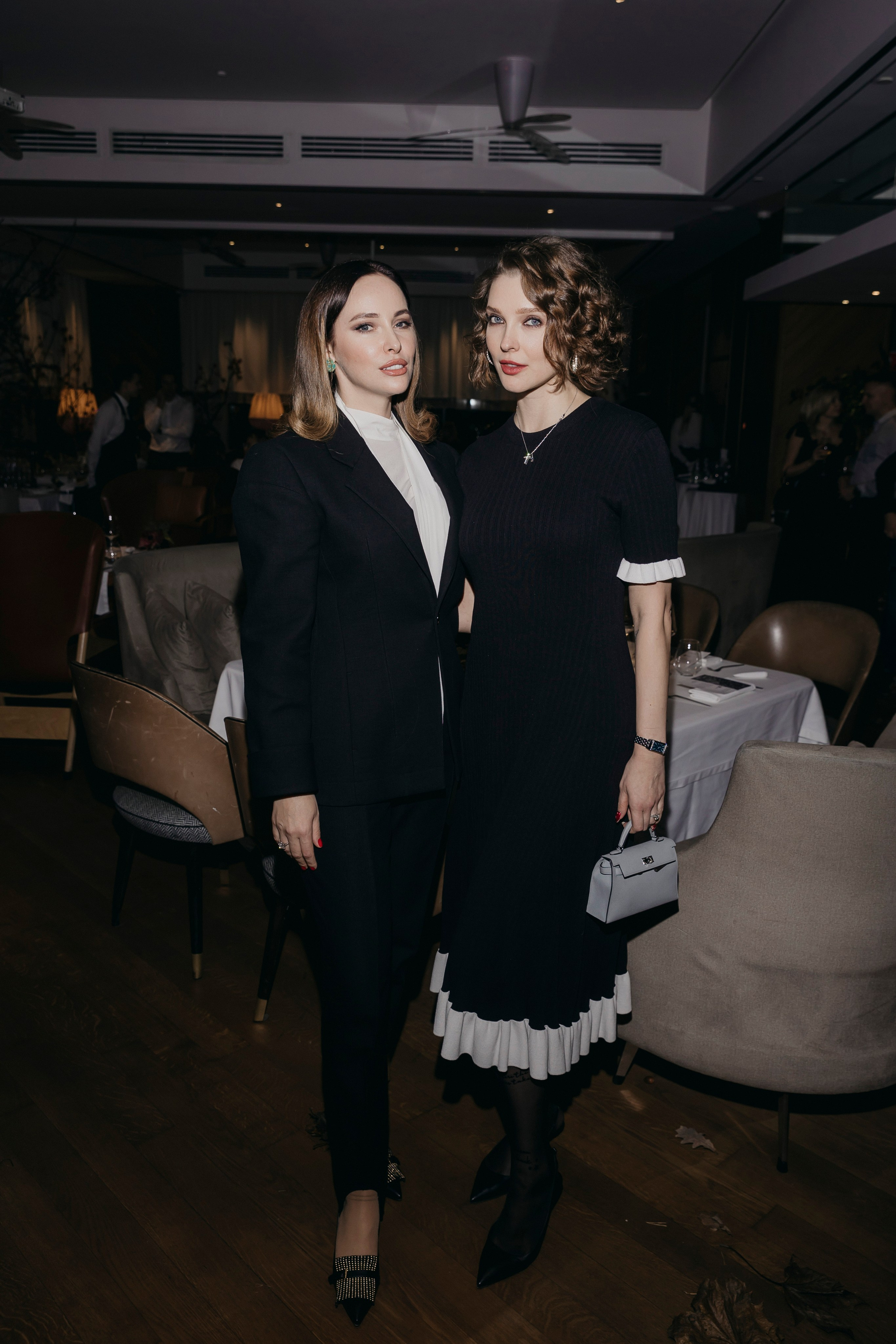 Ирина Зарькова и Светлана Степанковская на Трюфельном ужине в ресторане «Selfie»