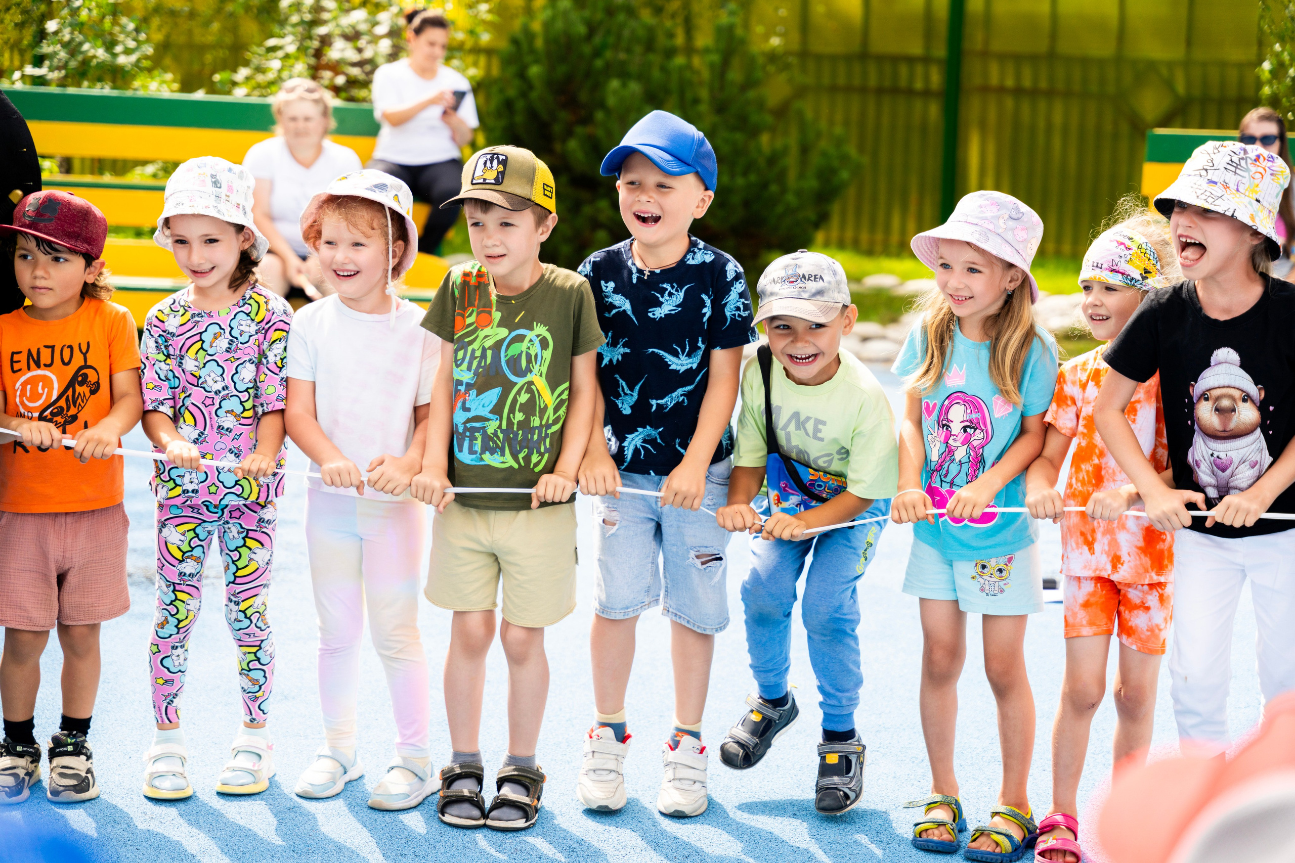 Игры на свежем воздухе. Фотограф Юлия Попова