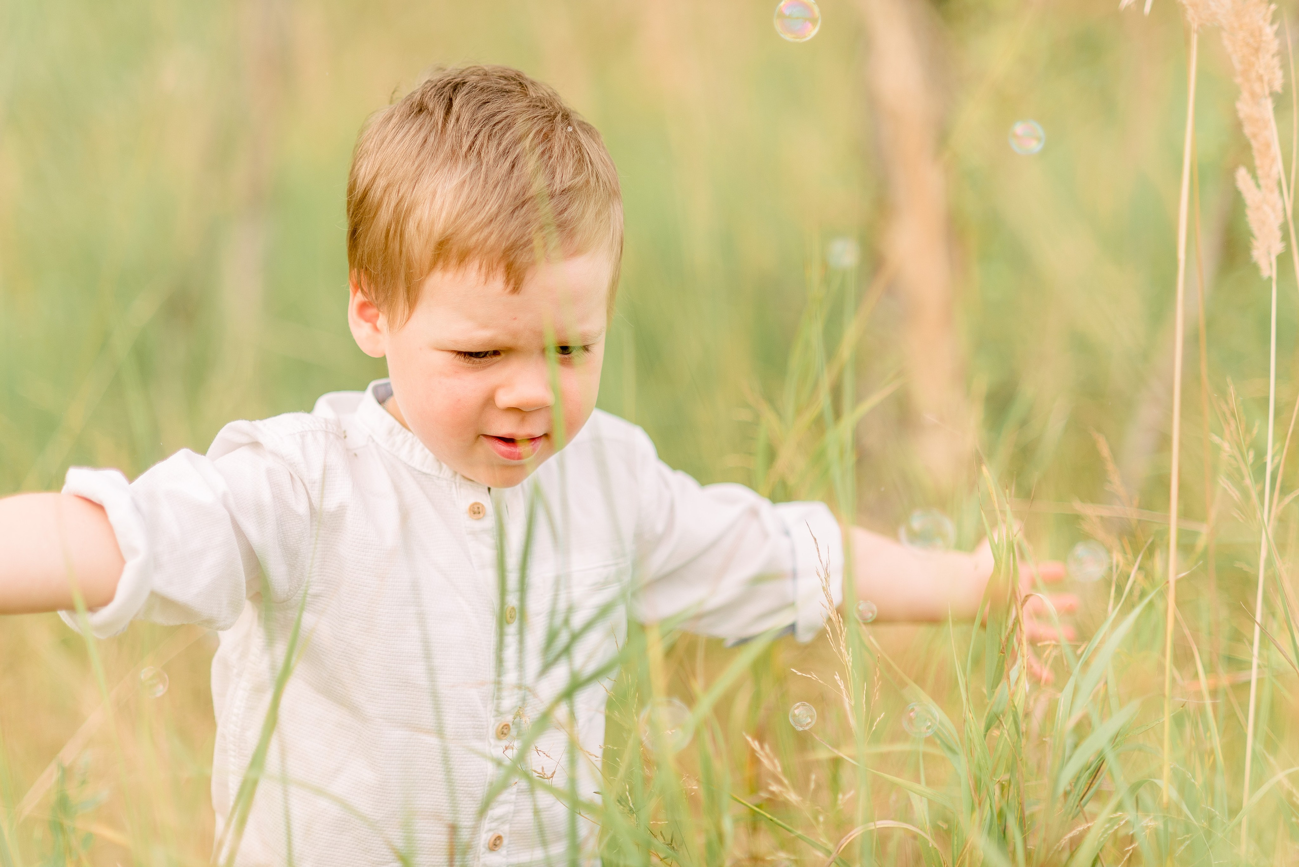 В поле. Фотограф Юлия Попова