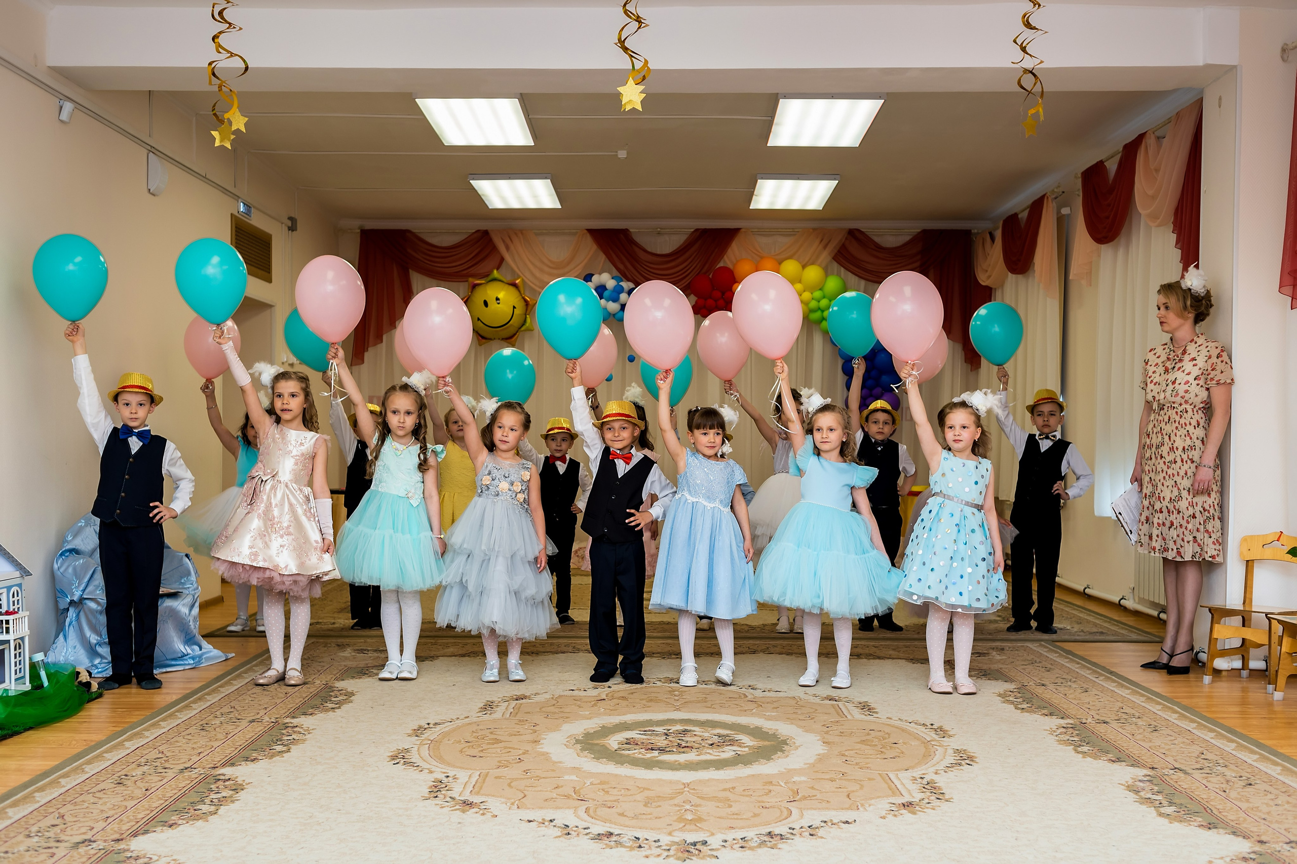 Выпускные в саду. Фотограф Юлия Попова