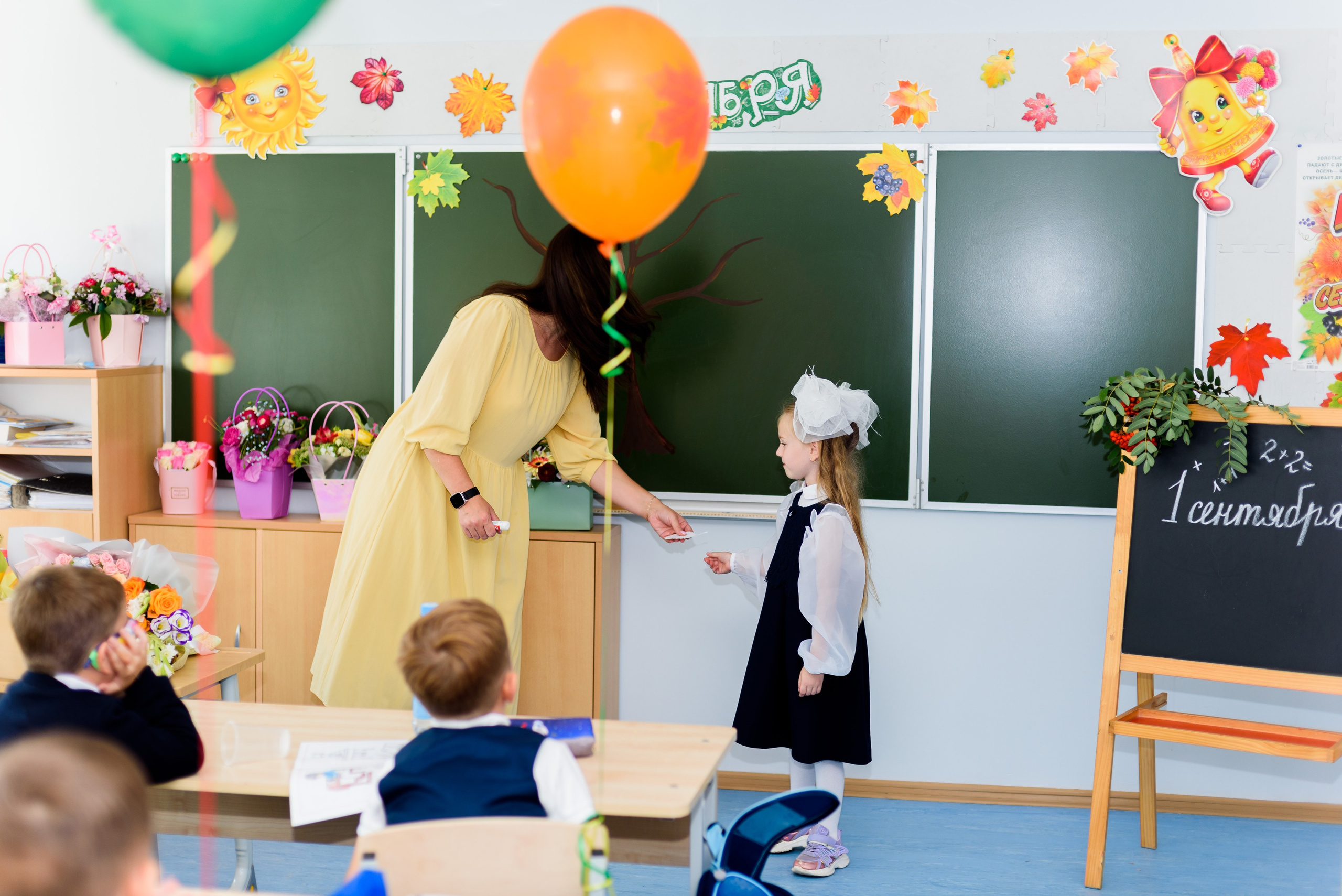 1-е сентября 2023. Фотограф Юлия Попова