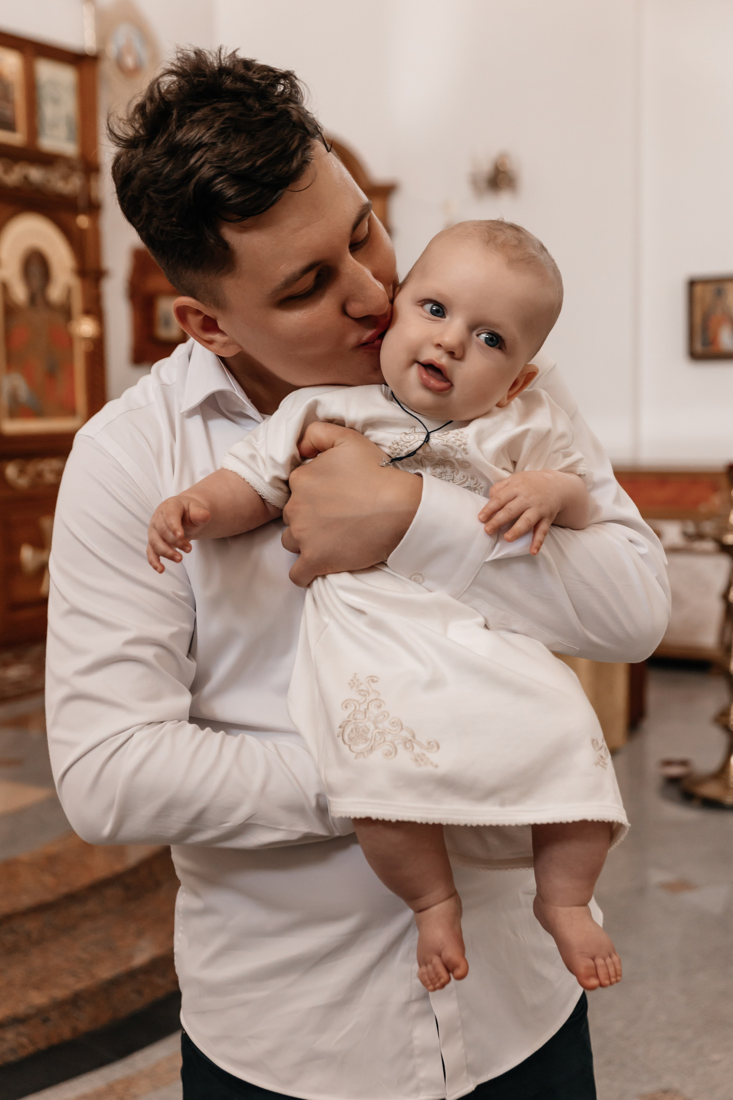 Крещение Роберта. Семейный фотограф Минск Усова Ольга