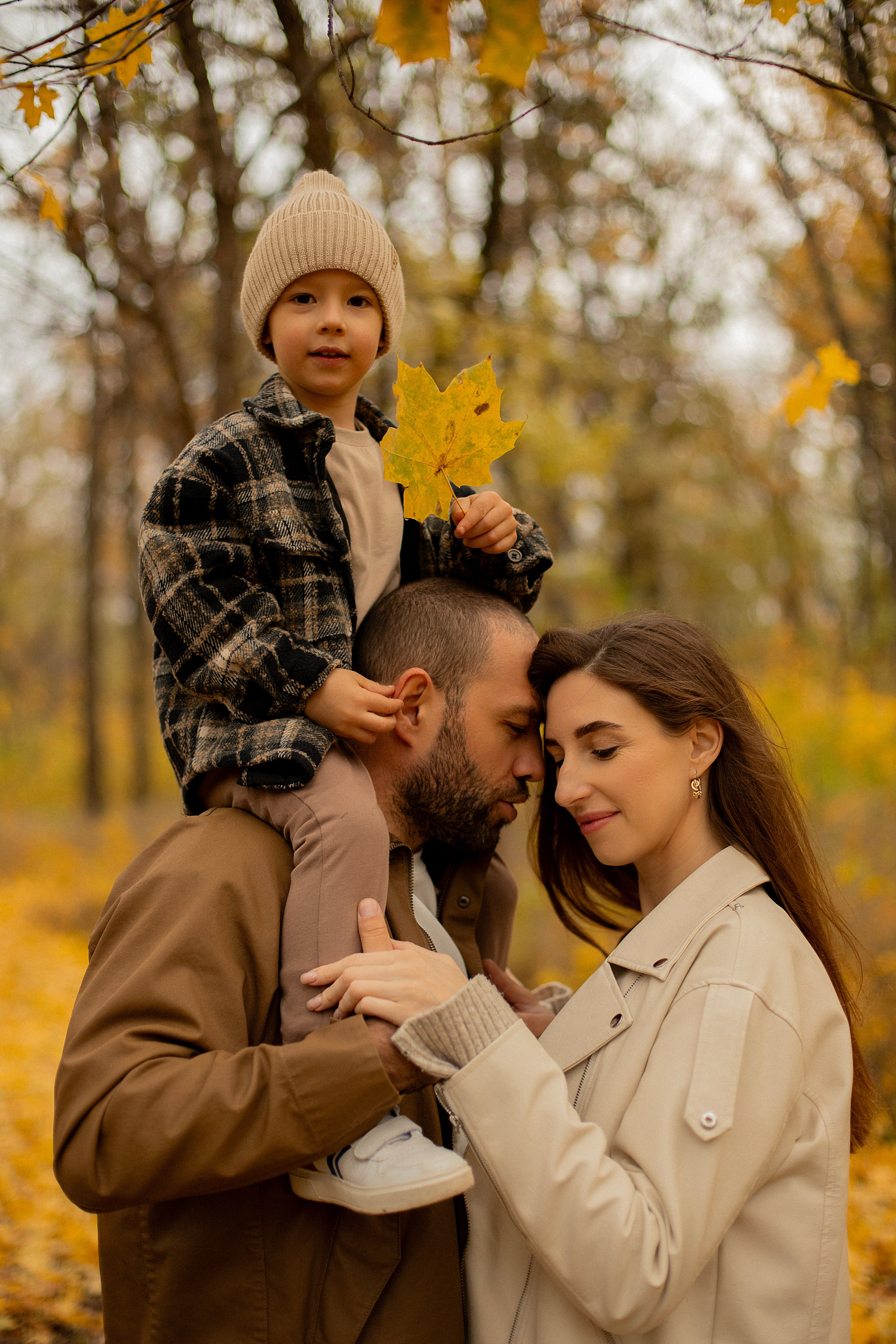 Семейная осенняя фотосессия. Семейный и индивидуальный фотограф в Ростове-на-Дону