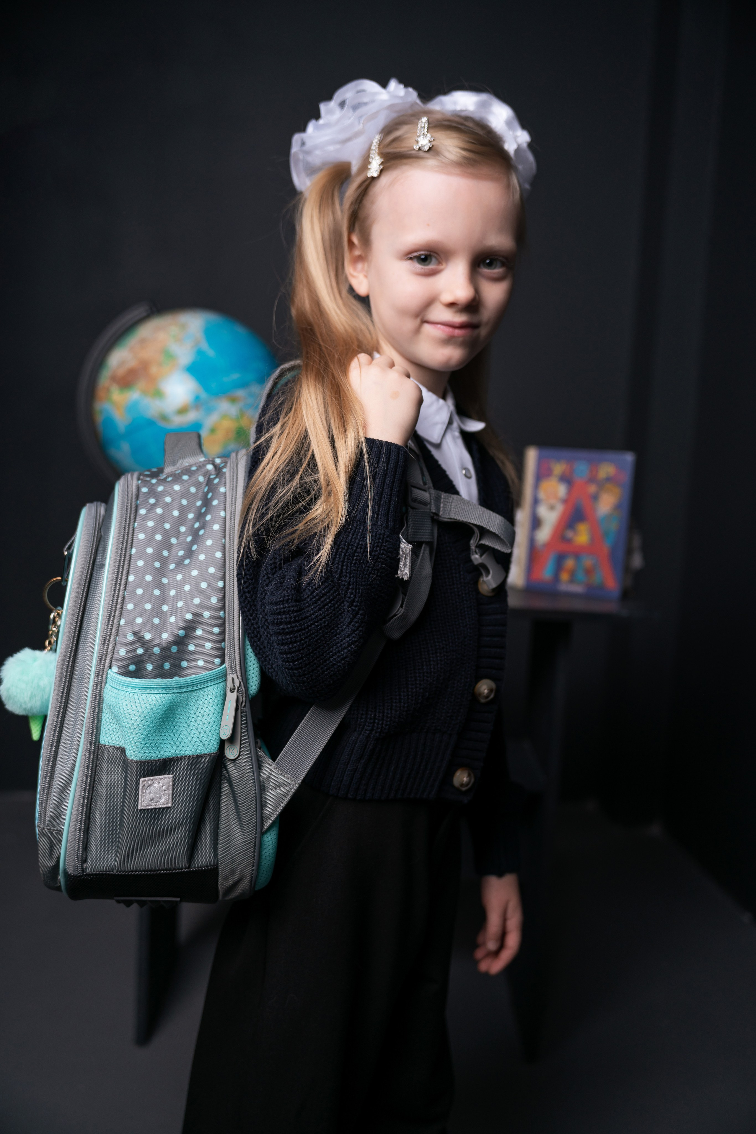 Портретная фотография первоклассника