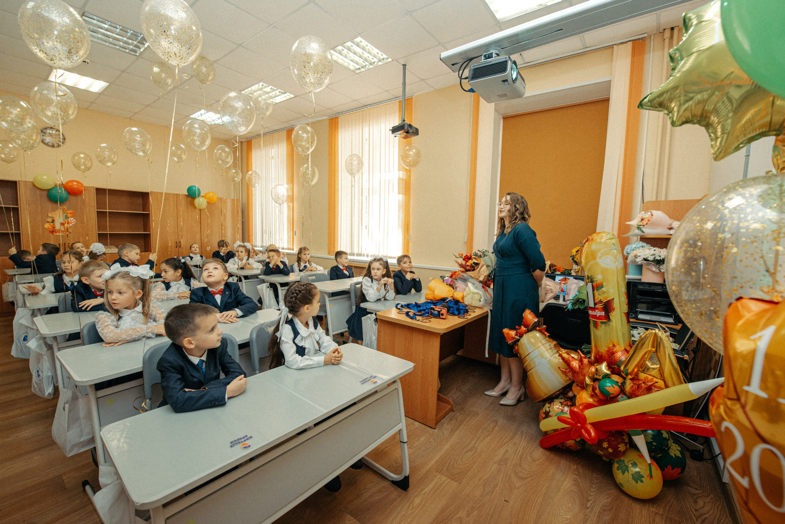 Первоклашки. Римма Гусакова. Выпускные фотокниги. Детские и семейные фотосессии