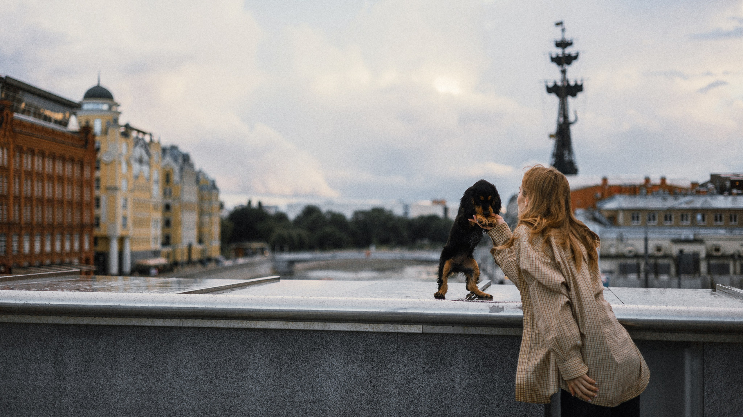 Аня и Ривер. Фотограф-анималист Богданова Полина