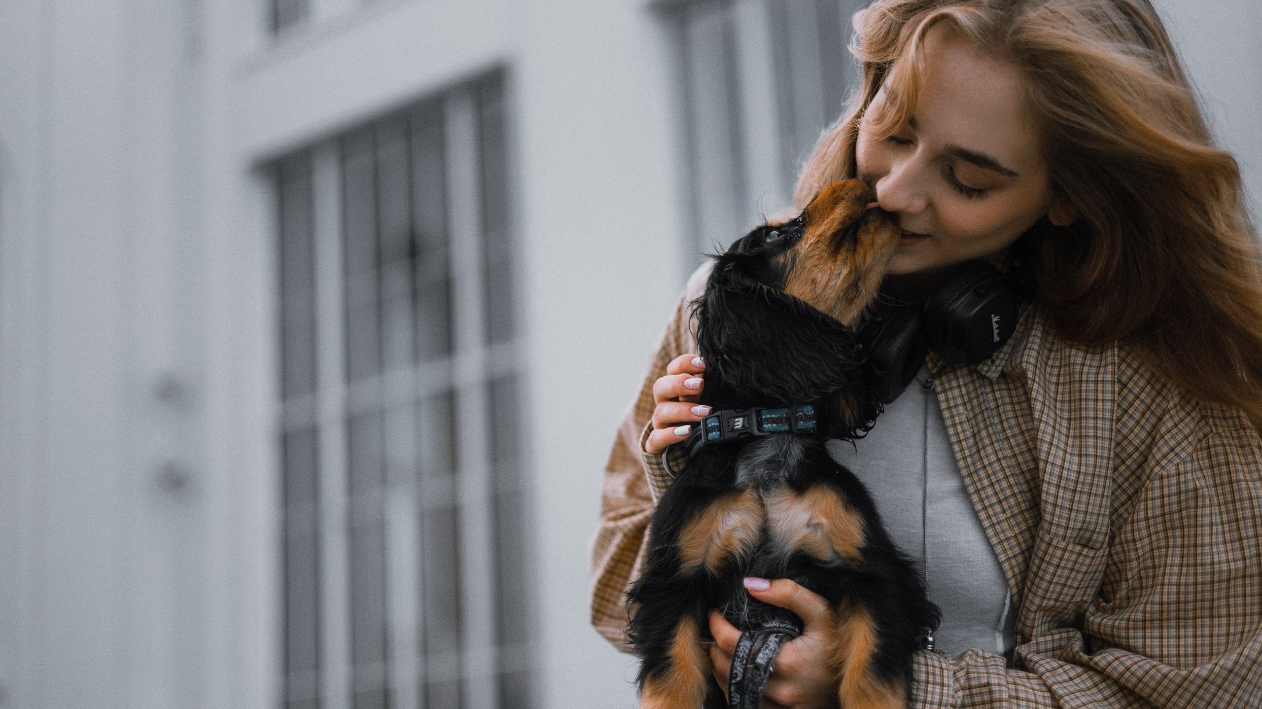 Аня и Ривер. Фотограф-анималист Богданова Полина