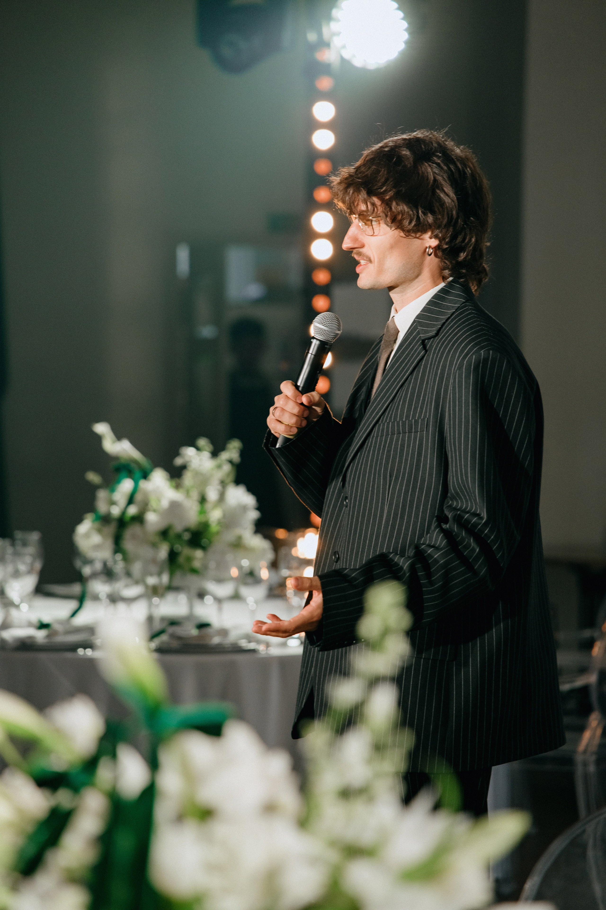 Свадебный банкет на вилле Политика. Свадебный фотограф Москва