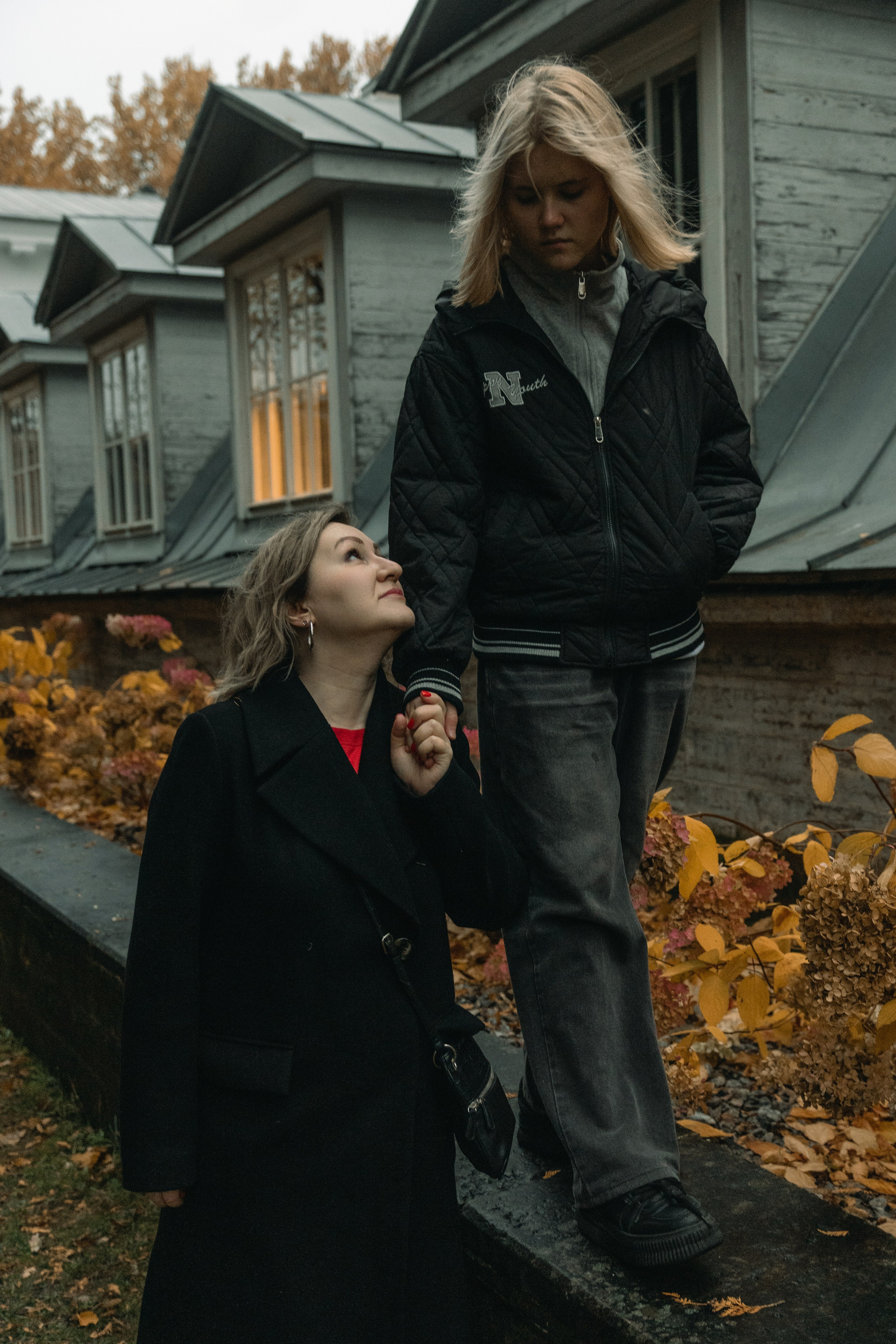 Прогулка с Тамарой и Полиной в ЦПКиО. Портретный и семейный фотограф в Санкт-Петербурге Чугунова Анастасия