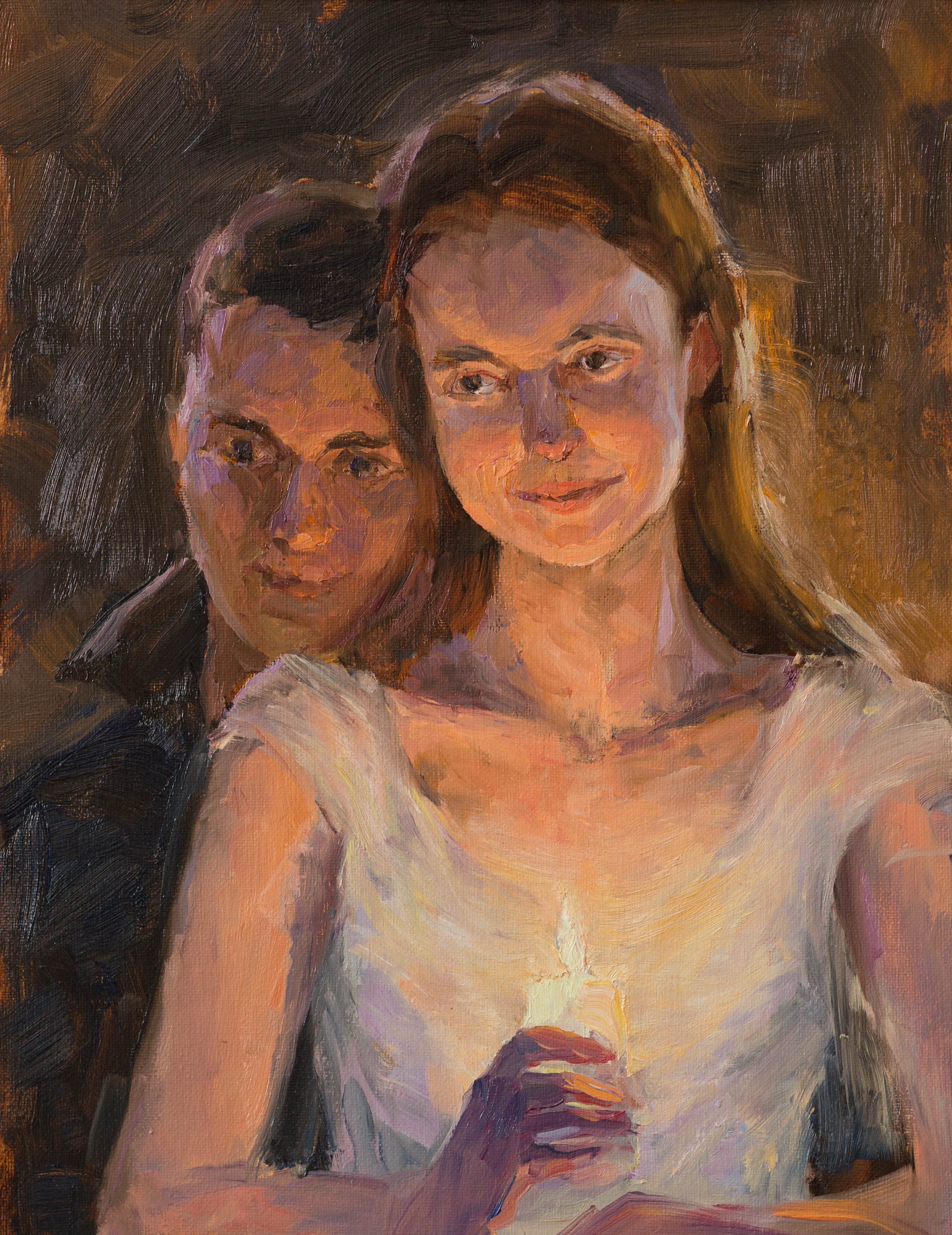 Портрет, фигура / Portrait, figure. Художник Василий Гасич