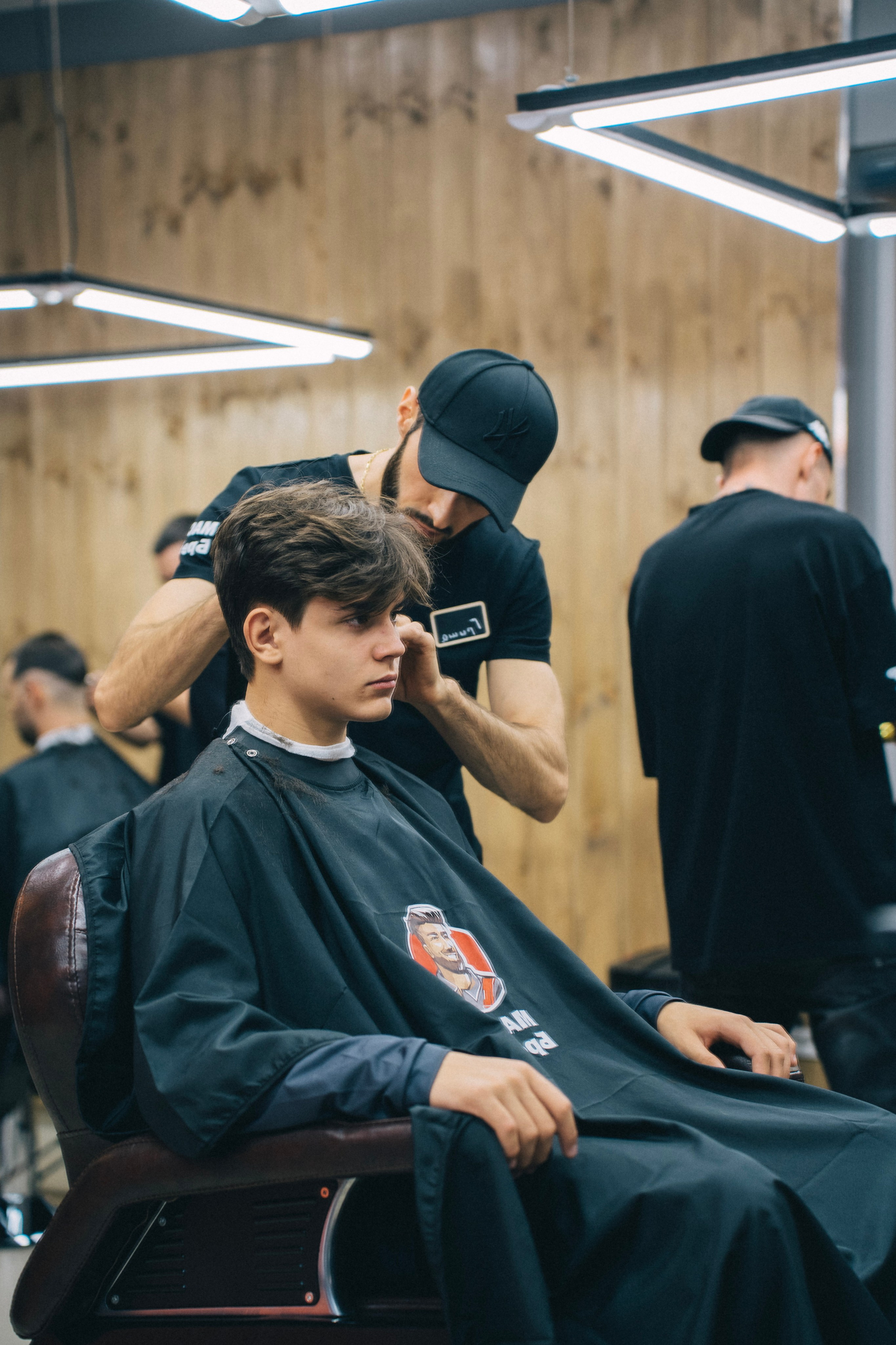 Барбершоп (открытие). Беккер Таня