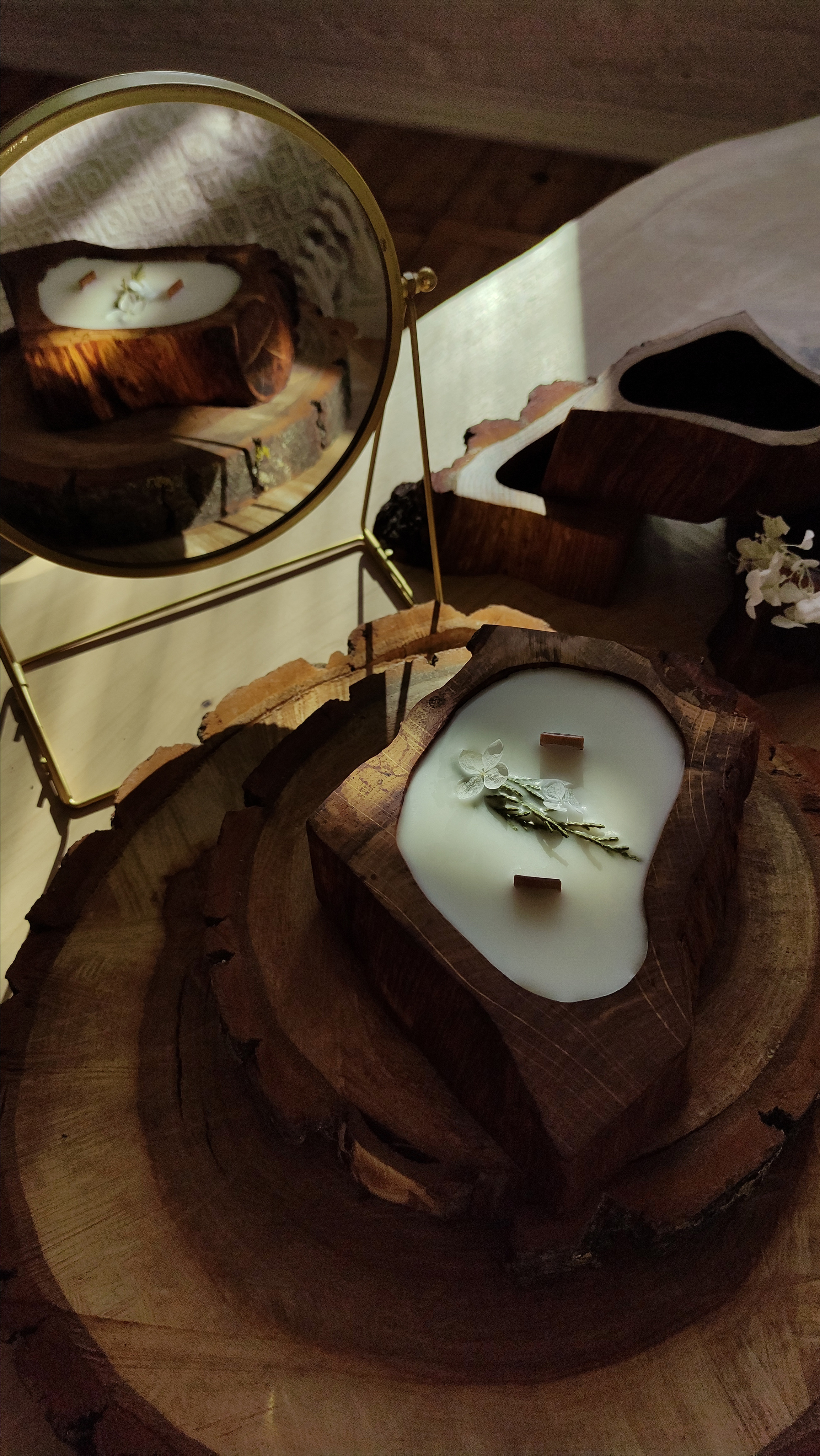 Свечи в дереве. Фотограф в Краснодаре Арина Кудряшова