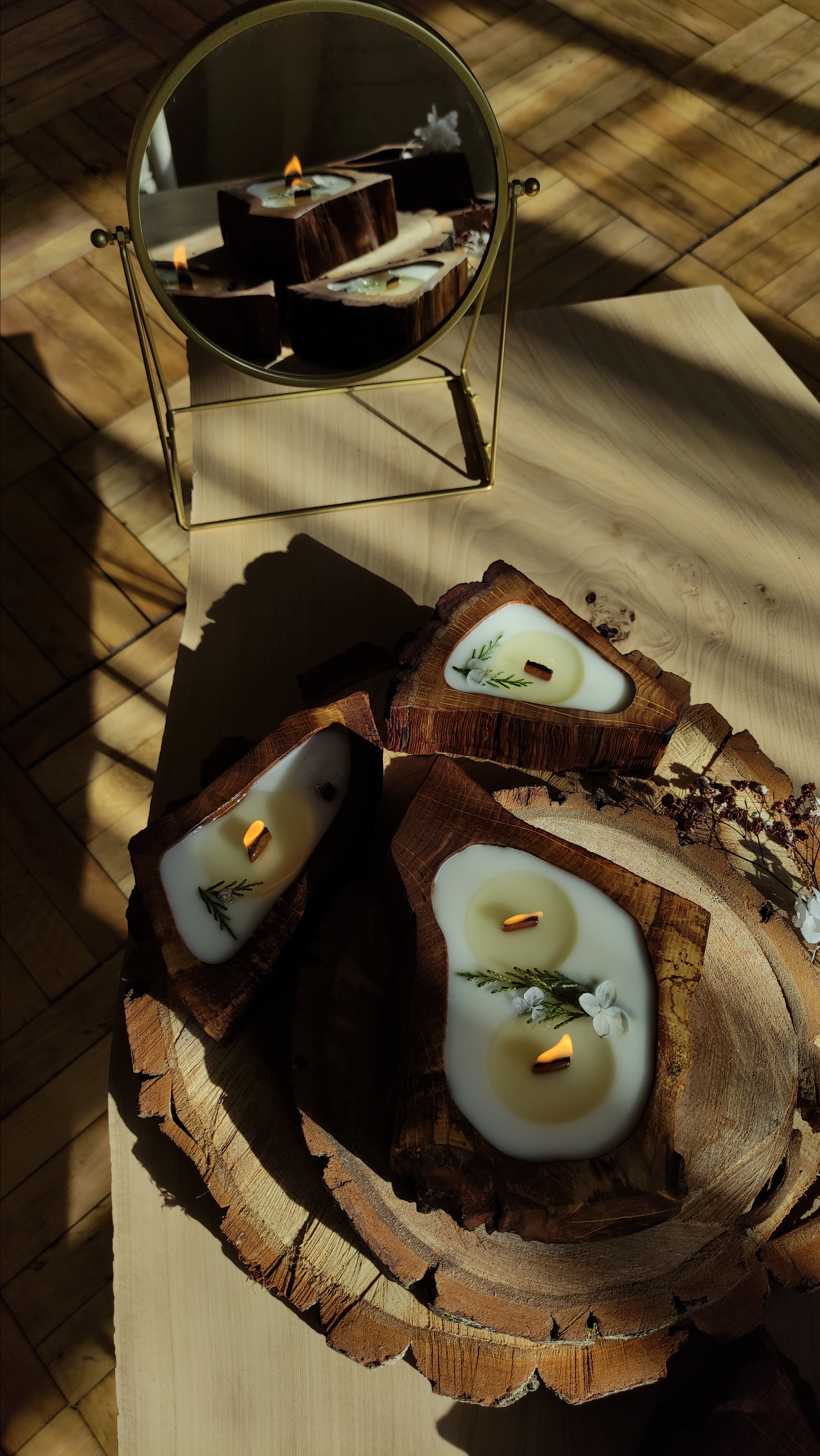 Свечи в дереве. Фотограф в Краснодаре Арина Кудряшова