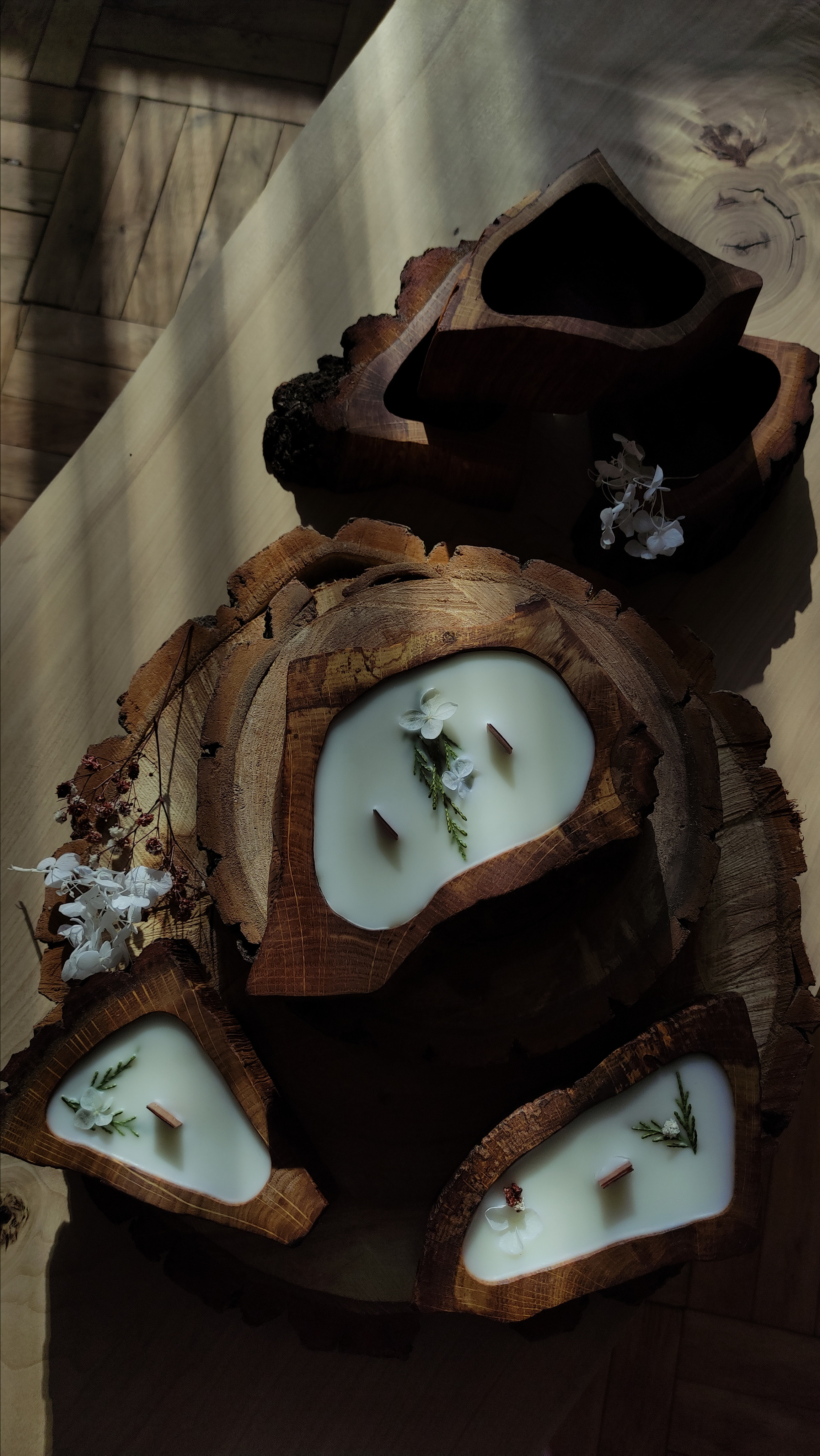 Свечи в дереве. Фотограф в Краснодаре Арина Кудряшова
