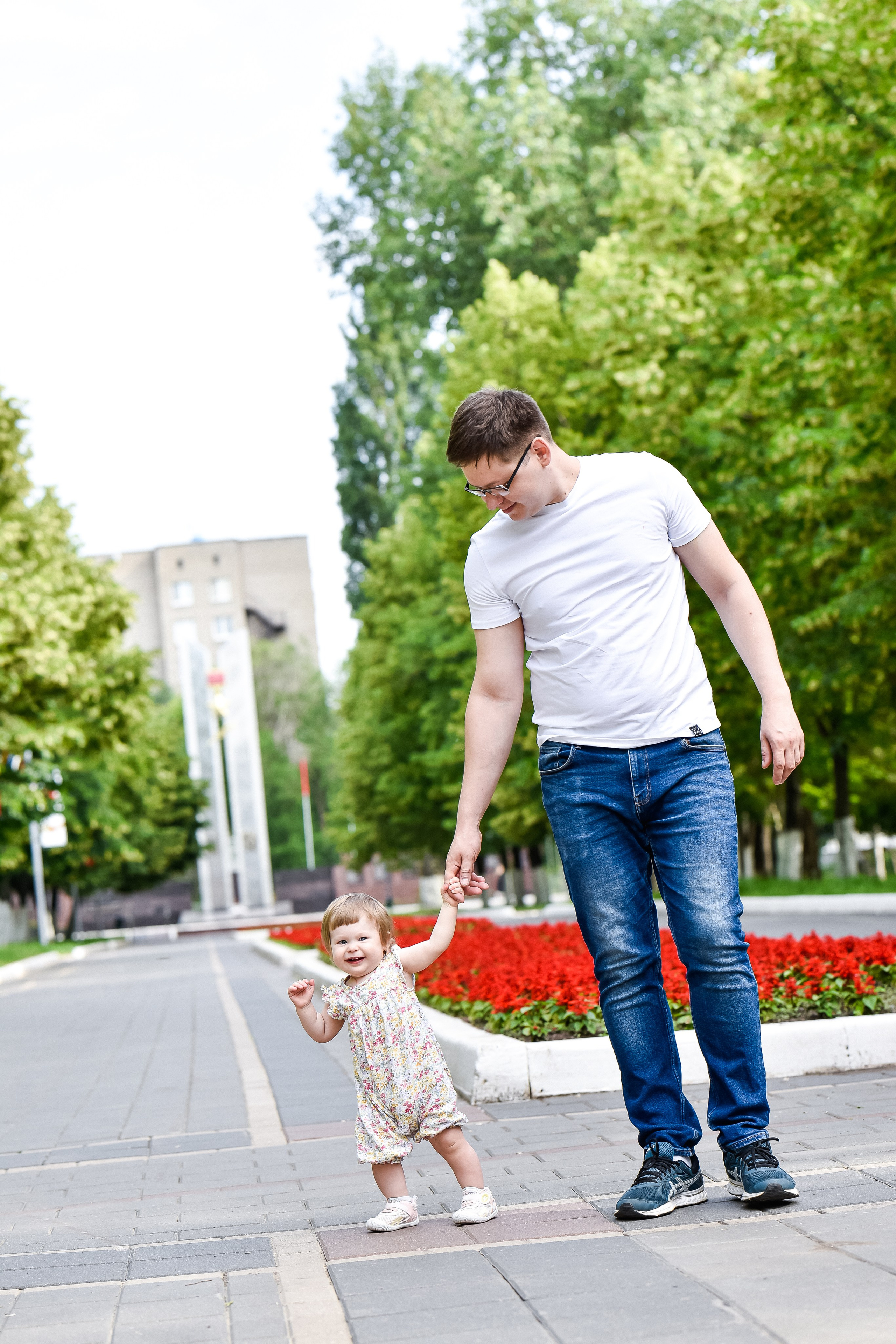 Семья Натальи, Сергея и Машеньки