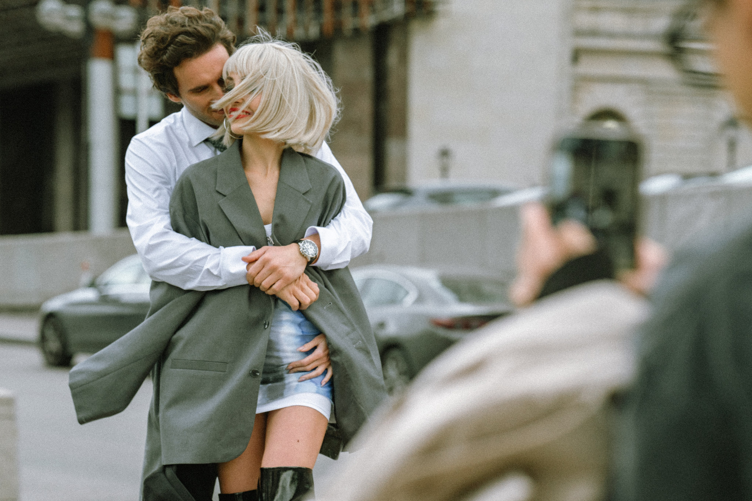 Актеры Сергей Нечипоренко и Полина Воробьева. Фотограф Сергей Белов | Москва