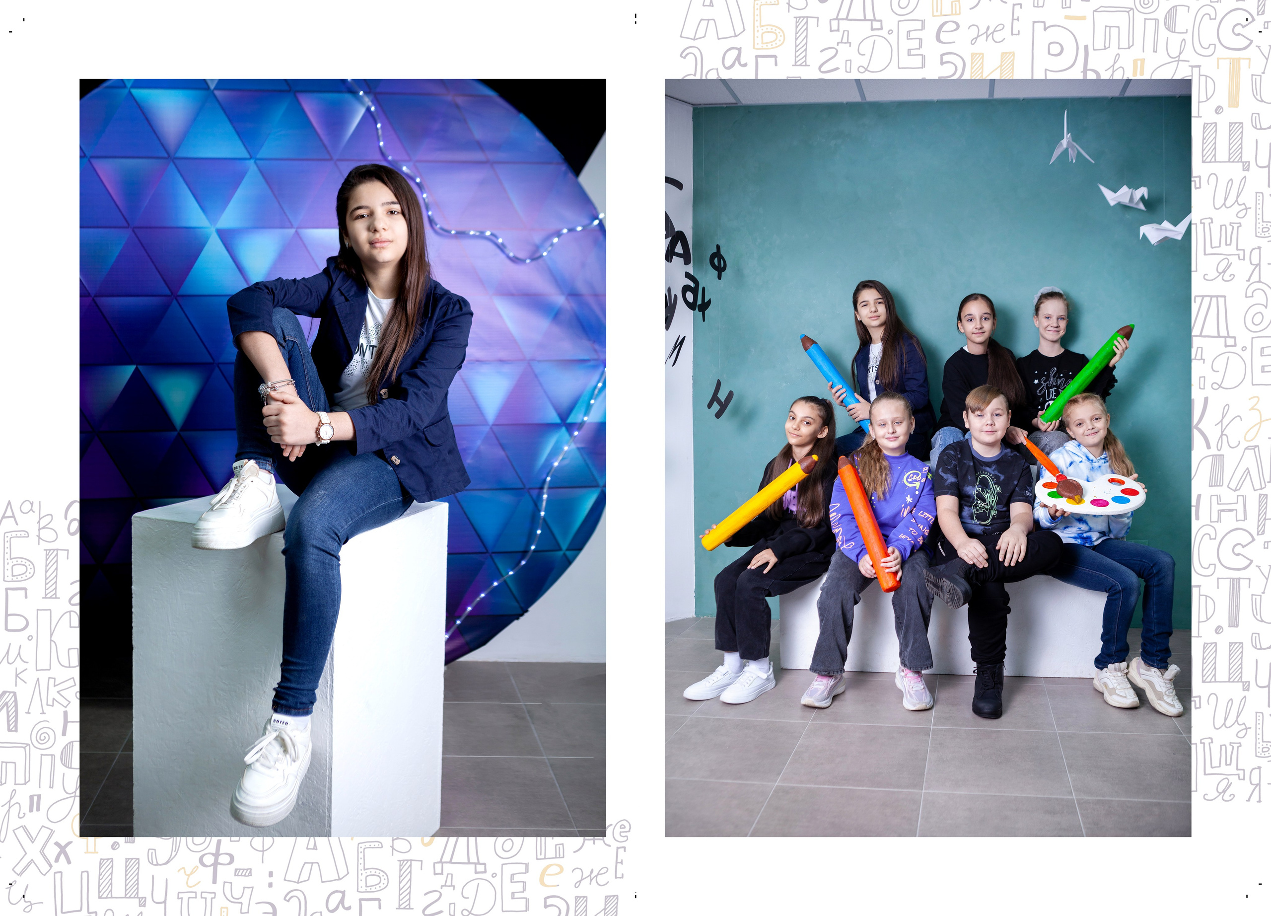 Выпускники- 4 класс. Фотограф Алена Кузнецова  г. Ростов-на-Дону