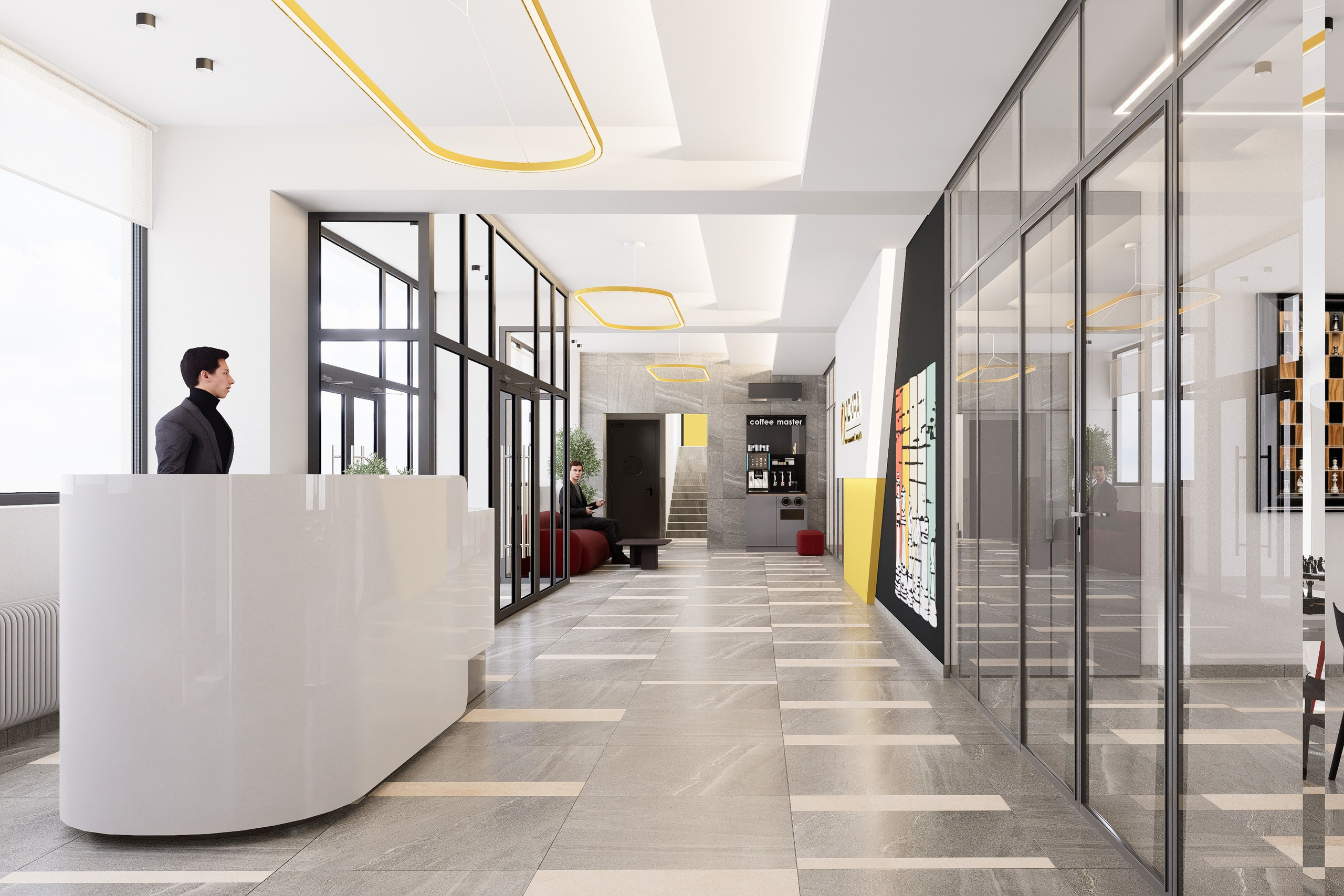 Проект шахматного клуба «ИСКРА». Архитектурно-дизайнерское бюро ROOMS