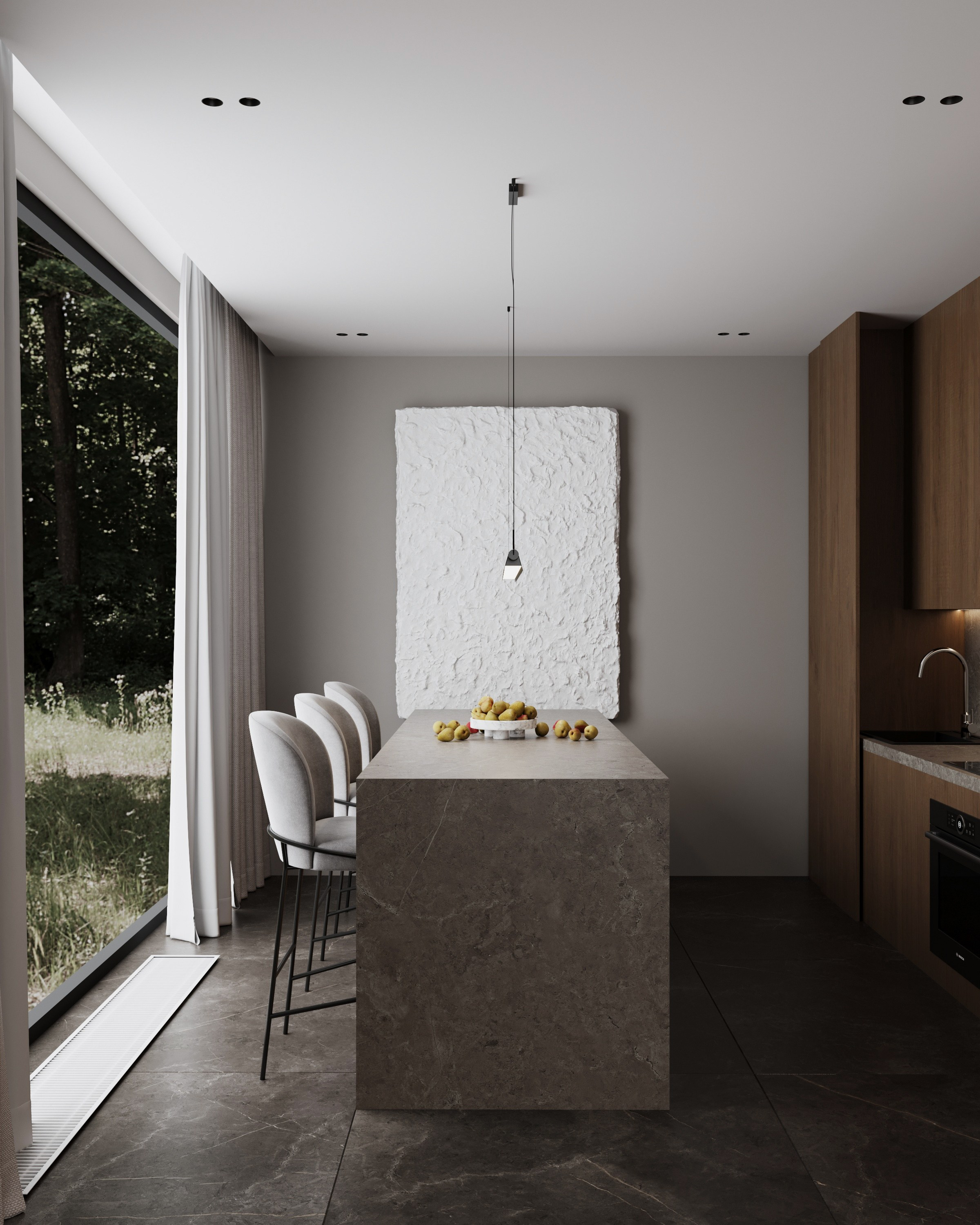 FOREST HOUSE. 3d визуализатор Анастасия Науменко