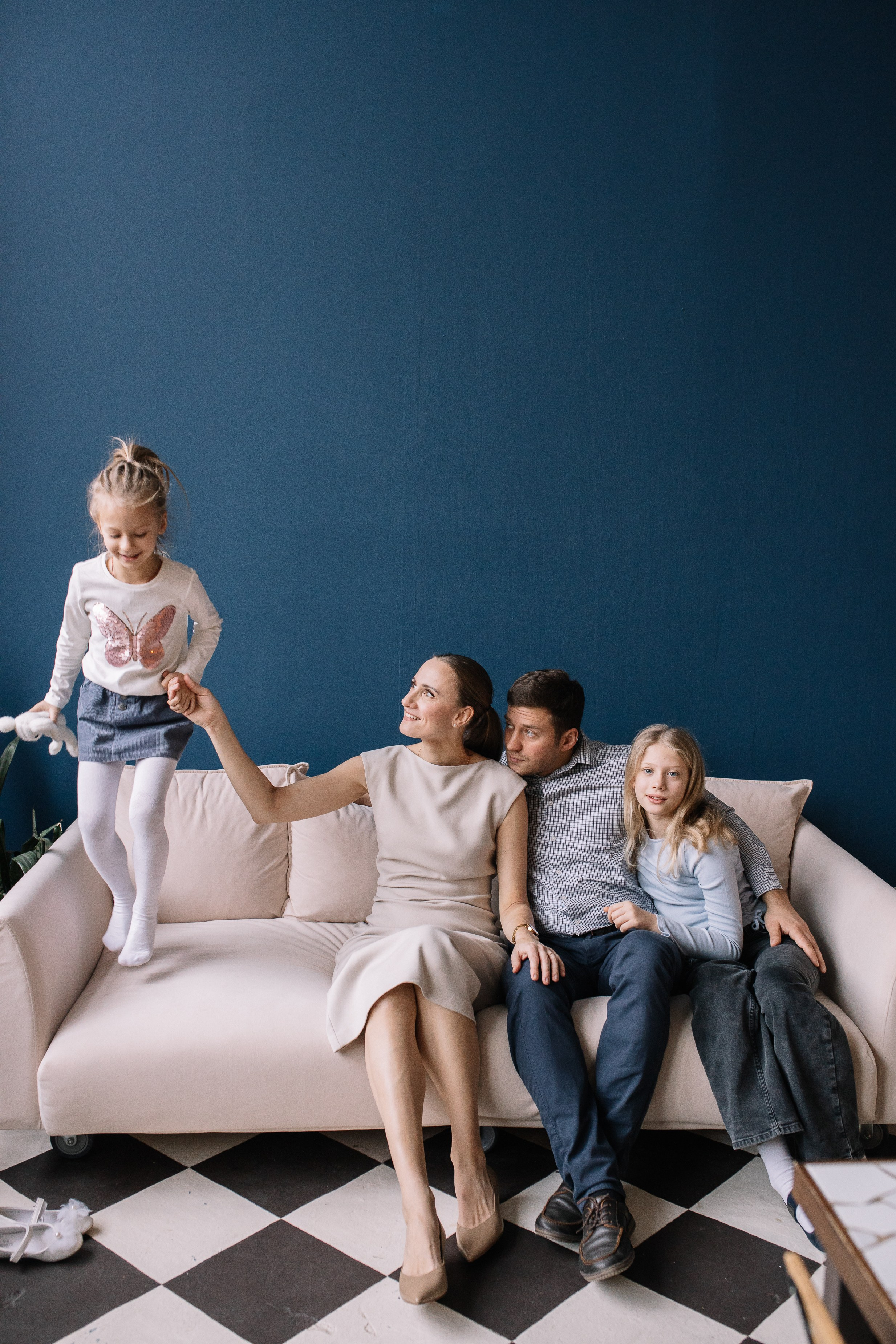 Вова, Галя, Соня и Викуля. Семейный фотограф Трусова Евгения в Екатеринбурге