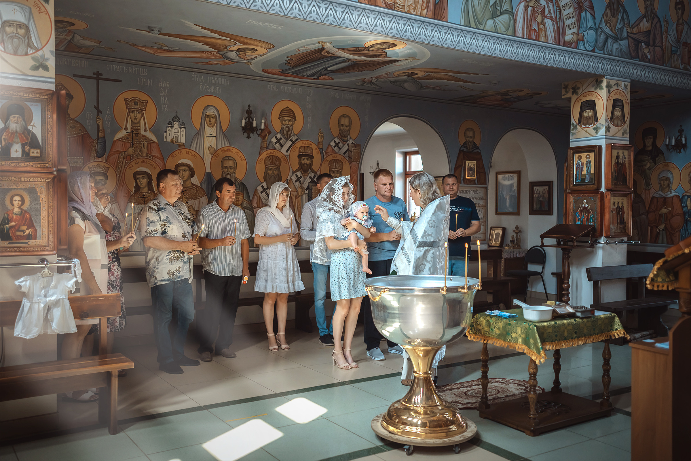 Фотосессия крещений - Портфолио Елены Арди. Фотограф на крещение и венчание в Самаре и Тольятти Елена Арди