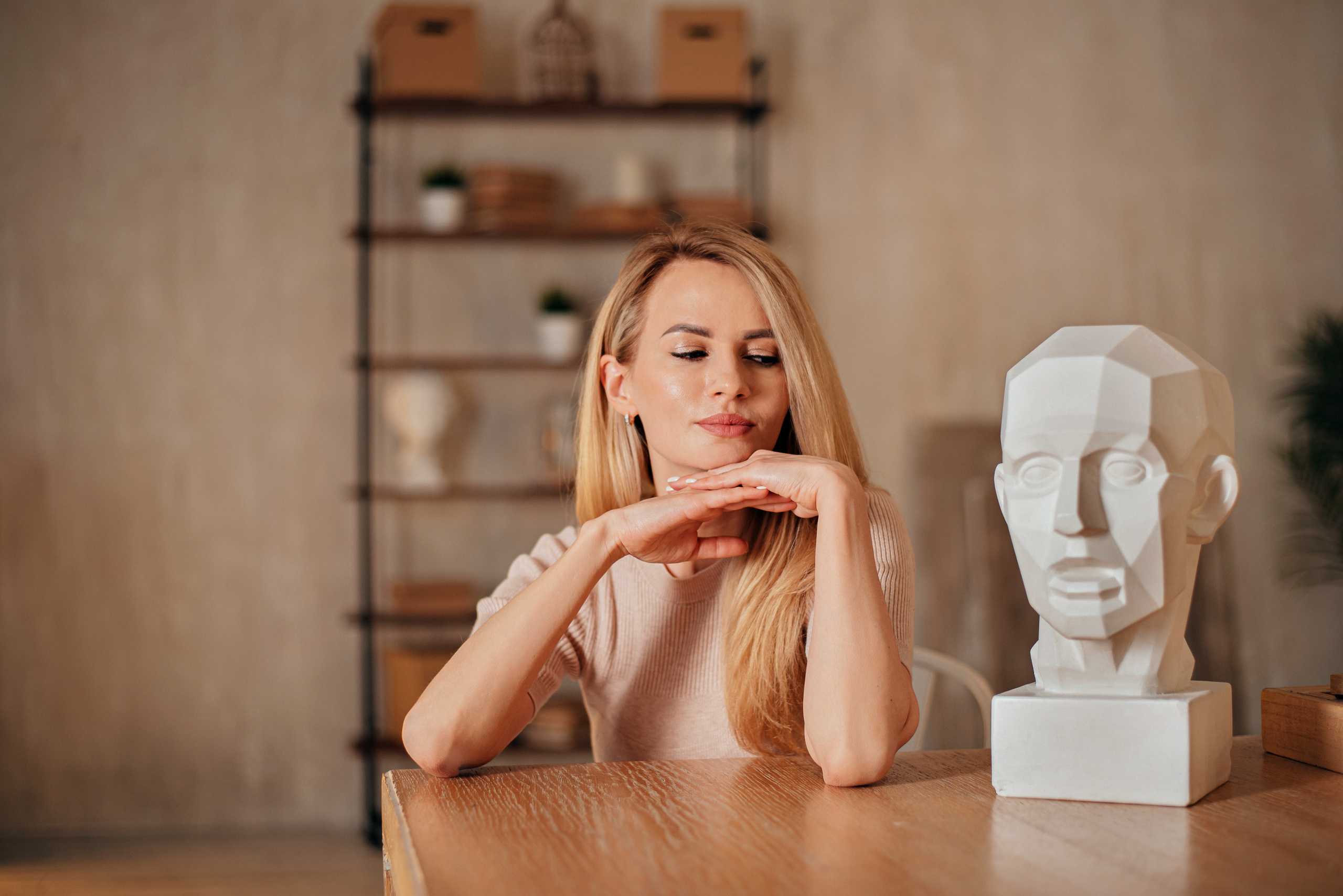 Марина (Индивидуальная фотосессия в студии). Фотограф Москва