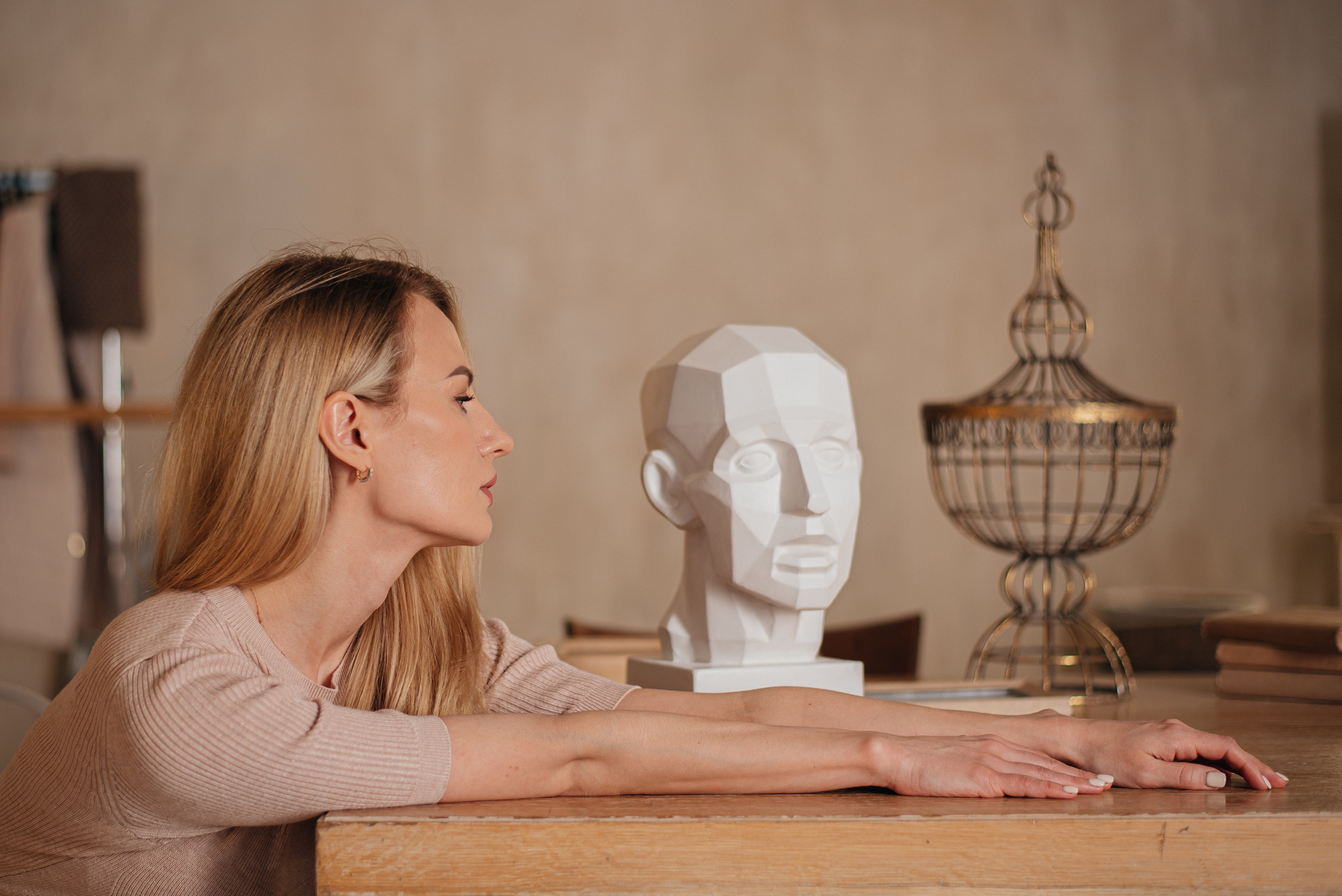 Марина (Индивидуальная фотосессия в студии). Фотограф Москва